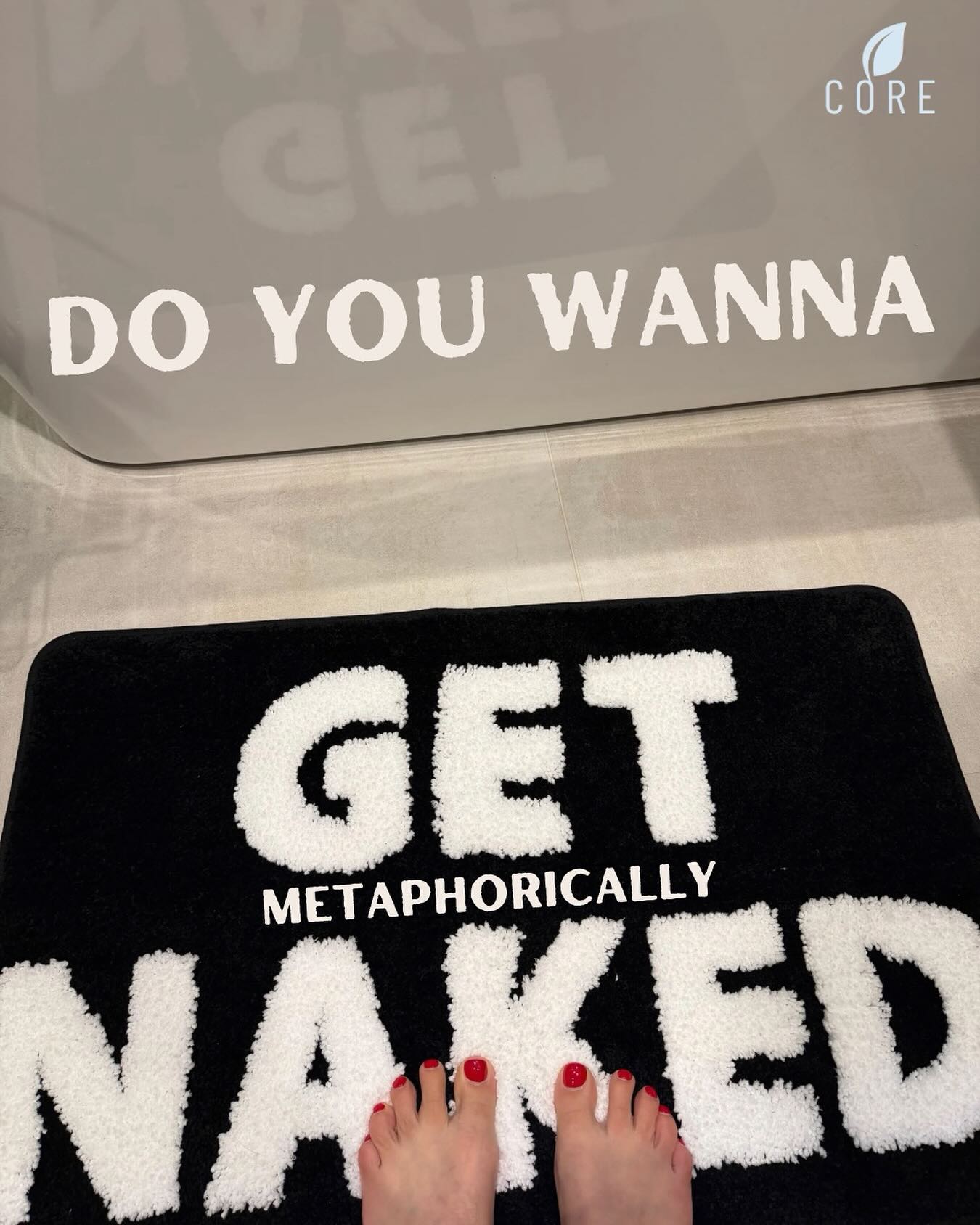 So… I bought a new bath mat that says “GET NAKED.”
Now, whilst I’m absolutely not endorsing naked coaching sessions (although I’m fairly certain they probably exist somewhere 😅) the metaphor was simply too fun to ignore.
So…here comes the ‘getting naked’ metaphor 😅🙈
Coaching often feels a bit like getting naked to me. Not exposing yourself for the sake of it or forcing vulnerability before someone is ready but gradually (& responsibly) stripping away the layers that have built up over time. The beliefs you’ve absorbed, the habits you’ve developed to keep safe, the roles you’ve learnt to play, the pretending, the assumptions, the “this is just who I am” stories that maybe were never fully yours in the first place.
Underneath all of that there’s usually something way more honest, grounded and clear.
That’s why I see coaching as a real craft. Powerful questions can gently uncover so much. One question can shift perspective entirely. One tiny moment of awareness can reconnect someone with themselves in a way they haven’t experienced for years.
(I had a client last week whose face literally lit up with joy when they realised their purpose ☺️)
And from that place comes choice. Once you can truly see what’s going on (get to the naked truth) you’re no longer completely run by it.
Awareness restores choice. Awareness always restores choice.
Anyway. Massive thanks to my bath mat for becoming today’s coaching philosophy.
P.S. My daughter has informed me that she is now never inviting friends over again because of this purchase. 🤷♀️ Apparently I’ve finally reached peak embarrassment. #lifegoals
#comfortableconfidence #confidencecoach #selfawareness #personalgrowth #mindsetshift #coachinglife #confidencecoaching #authenticity #selftrust #innerwork #confidencejourney #awareness #coachingsupport #growthmindset #bathmat #bathmatmetaphor #embodiedconfidence #presence #corecoaching #womenswellbeing #wellbeingcoach #metaphor