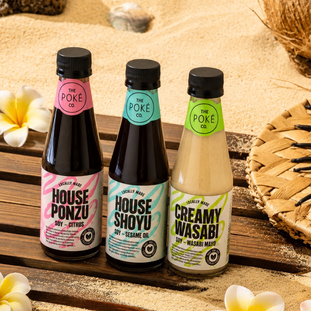 Gift something a little different with our Poké Co. sauce collection.✨
Crafted to elevate everyday meals with bold and fresh flavour. Our signature sauces are made to pair perfectly with poke bowls or used as a dipping sauce or marinade. 🥗✨
Available online or in-store.