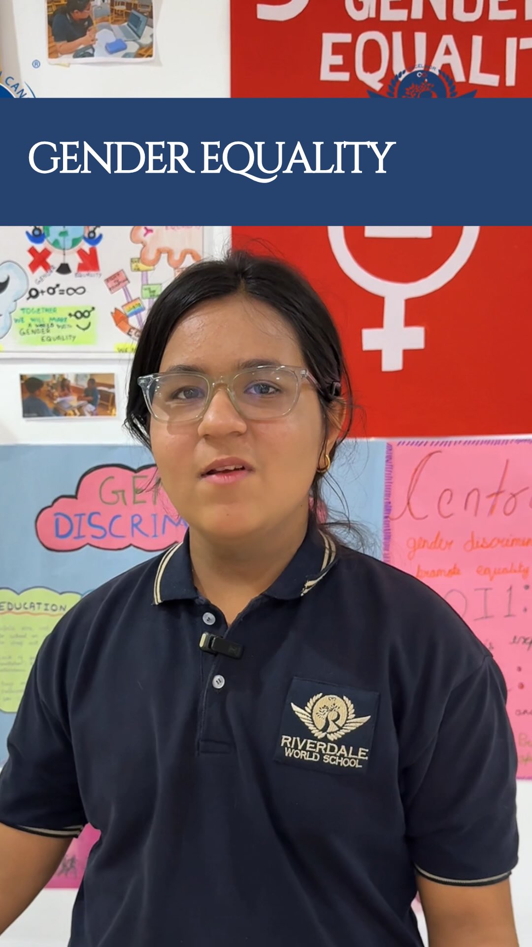 Every voice has the power to inspire change.
Through thoughtful conversations on gender equality, our students learn the importance of respect, inclusion and equal opportunities for all.
At @riverdale.ib , we encourage young minds to speak with confidence and awareness about the world around them.
(gender equality, student speech, student voice, equality for all, confidence building, public speaking, awareness, inclusive education, student expression, leadership skills, Riverdale World School)
