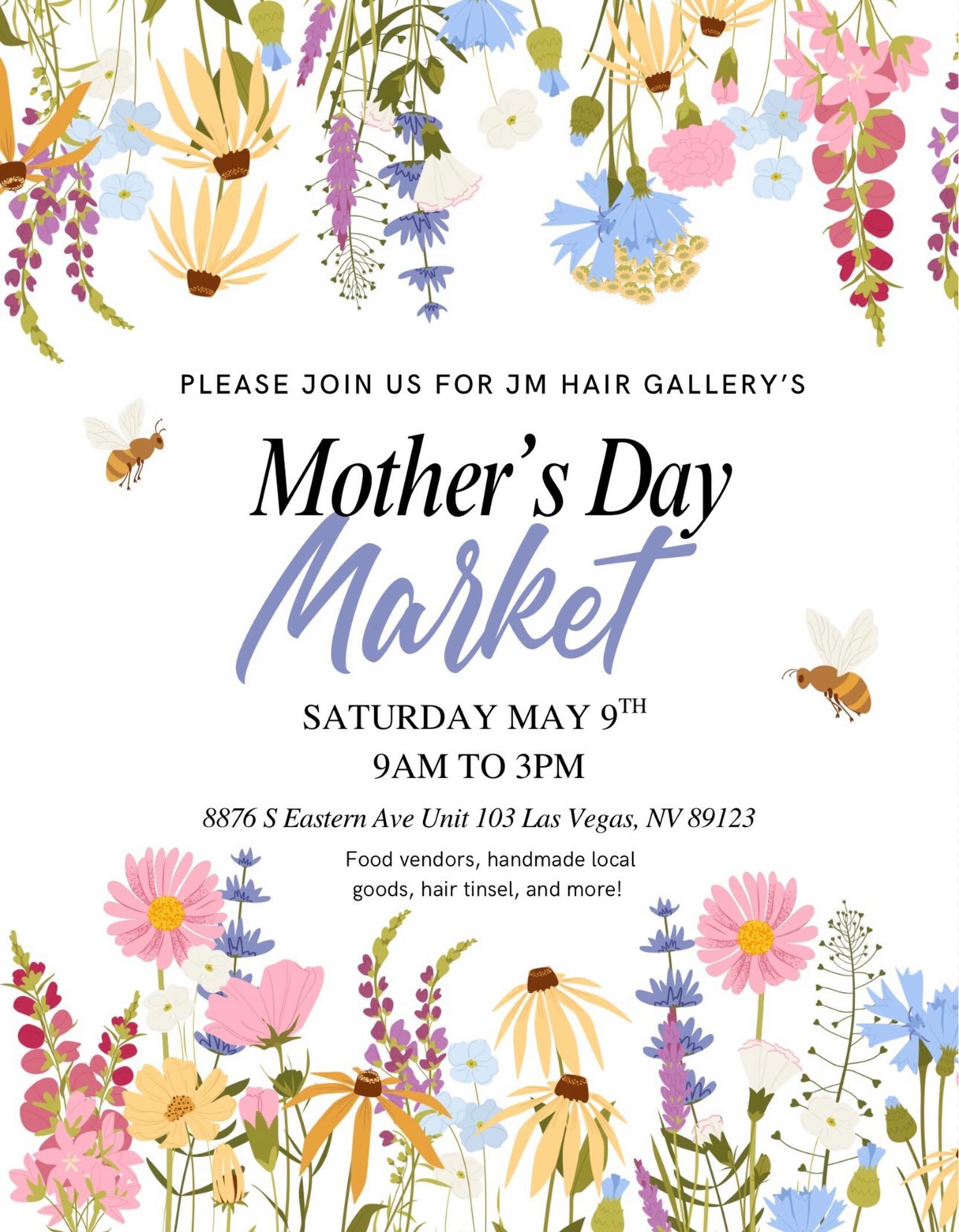 Come visit us and support your local small businesses this Saturday! 🫶