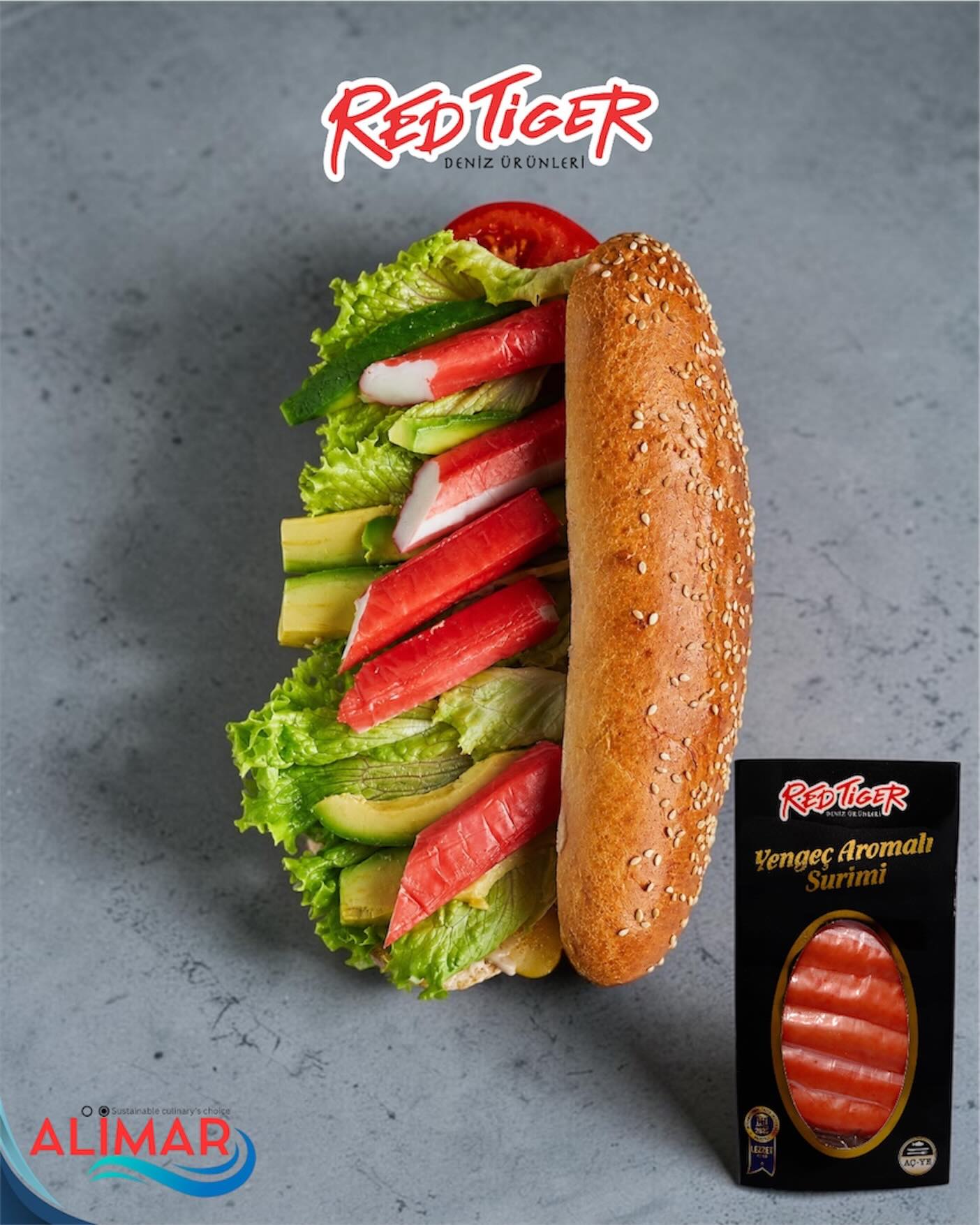 RedTiger Surimili Sandviç: Bir dene, vazgeçemeyeceksin. alimar-tr.com