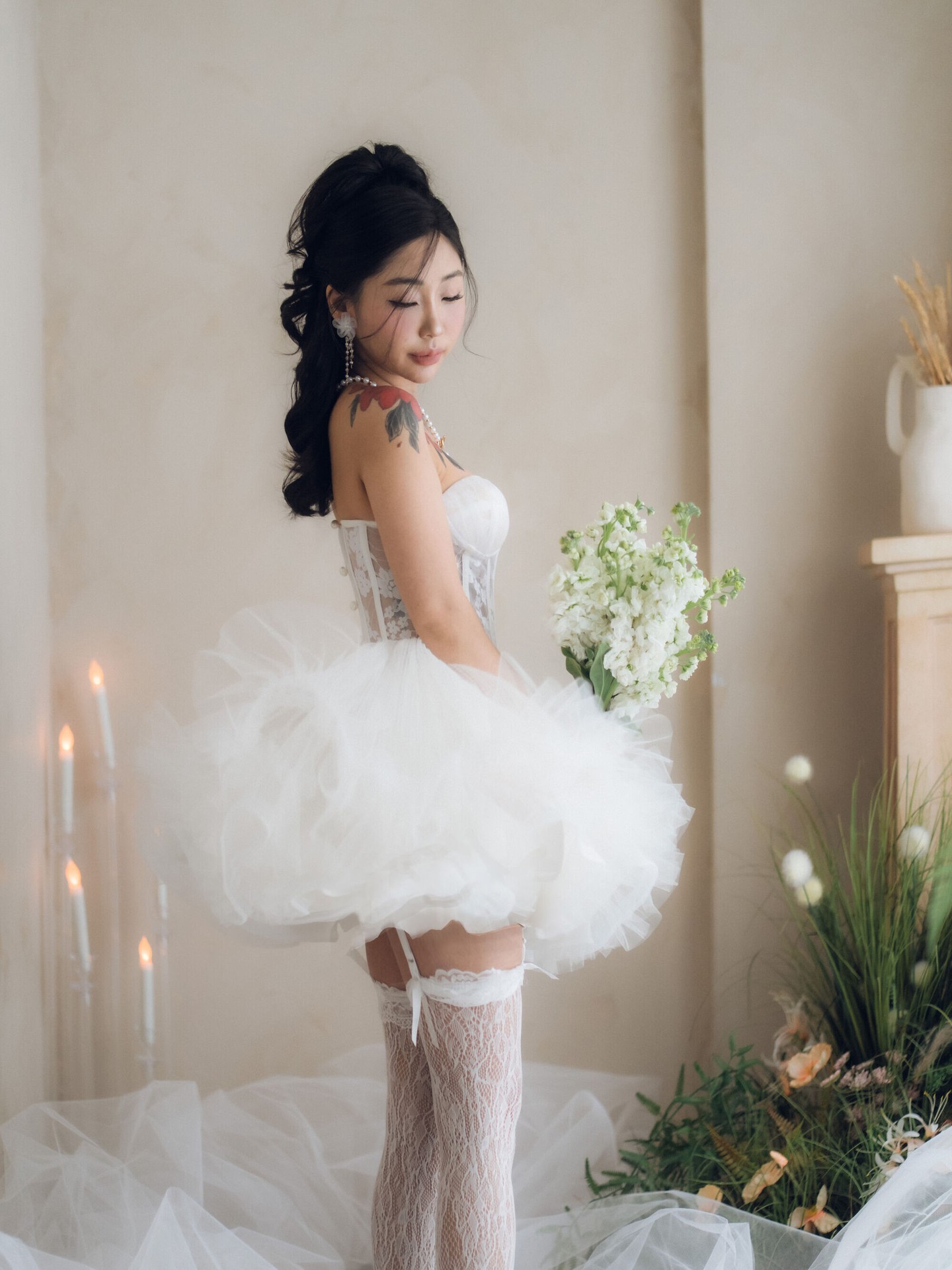 Full feminine energy
Beautiful strapless mini dresses with sweetheart neckline, boning construction at the bodice, and voluminous skirt of tulle.
Mini gown - Eve
Exclusive to try only @afterpartybride
Gown - @afterpartybride
Photographer - @amerrymayhem
Make up - @cynderellasg
Exclusively available to try at @afterpartybride
#afterpartybride #afterweddingparty #afterpartygown #bridalmini #sgbridal