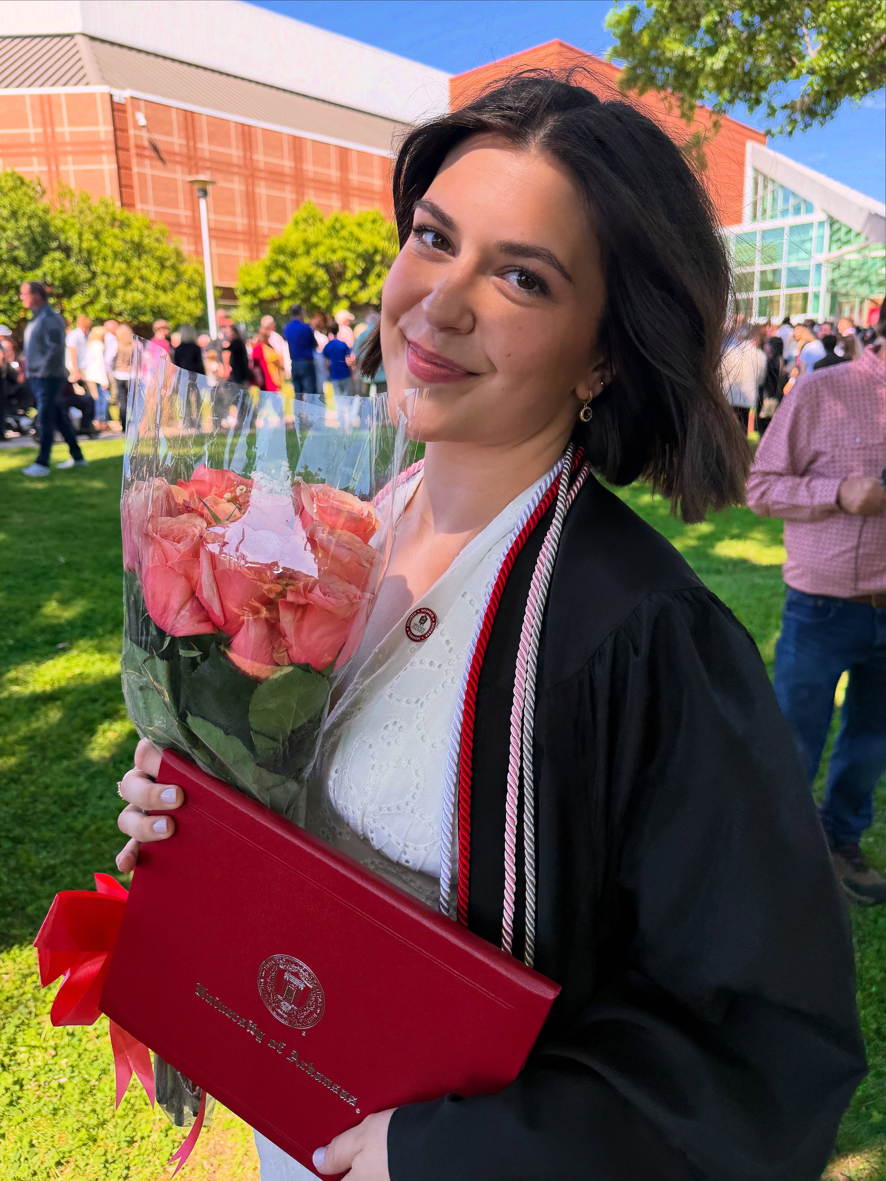 DEGREE IN HAND ♥️ thank you, @uarkansas