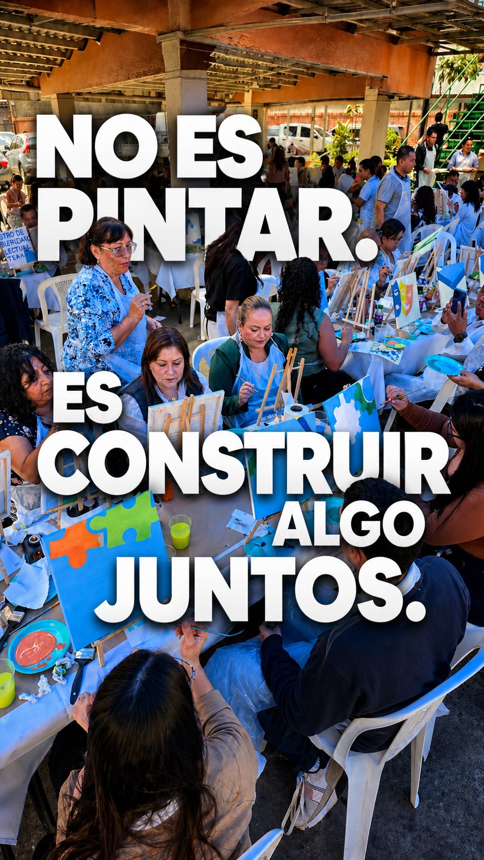 #TeamBuilding en Guatemala.
Esto no es una clase de pintura.
No es una actividad de manualidades.
No es otro team building genérico.
Big Picture es una experiencia corporativa premium donde cada participante aporta una pieza a un mural colectivo diseñado según los objetivos de tu empresa.
Ideal para equipos que buscan fortalecer comunicación, liderazgo, colaboración y sentido de pertenencia con una experiencia que deja un símbolo permanente en sus oficinas.
‼️Si tu empresa está buscando una actividad diferente, personalizada y de alto valor, escríbenos por WhatsApp y te enviamos la propuesta.
#Guatemala #Corporativo #RecursosHumanos