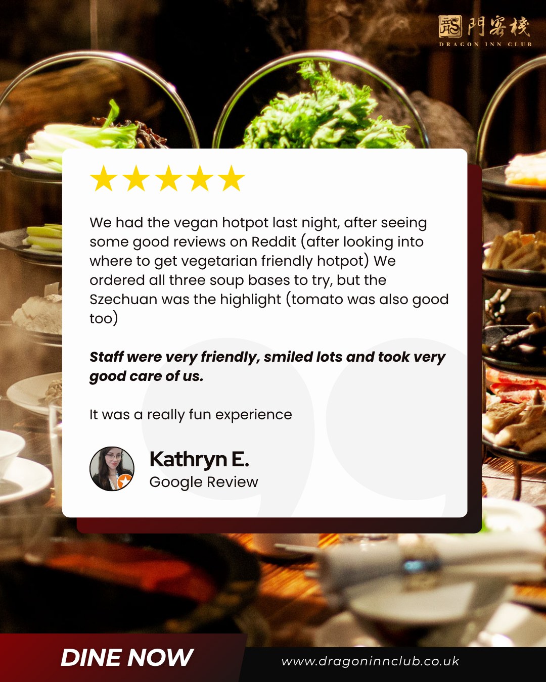Nothing speaks louder than happy customers. Guests appreciate our variety and fresh ingredients. Every visit is designed to impress. We’re here to make your experience memorable.
#Dragoninclub #Sichuan #Sichuanhotpot #dimsum #london #pimilco #londonvictoria #buckinghampalace #chelsea #theatres