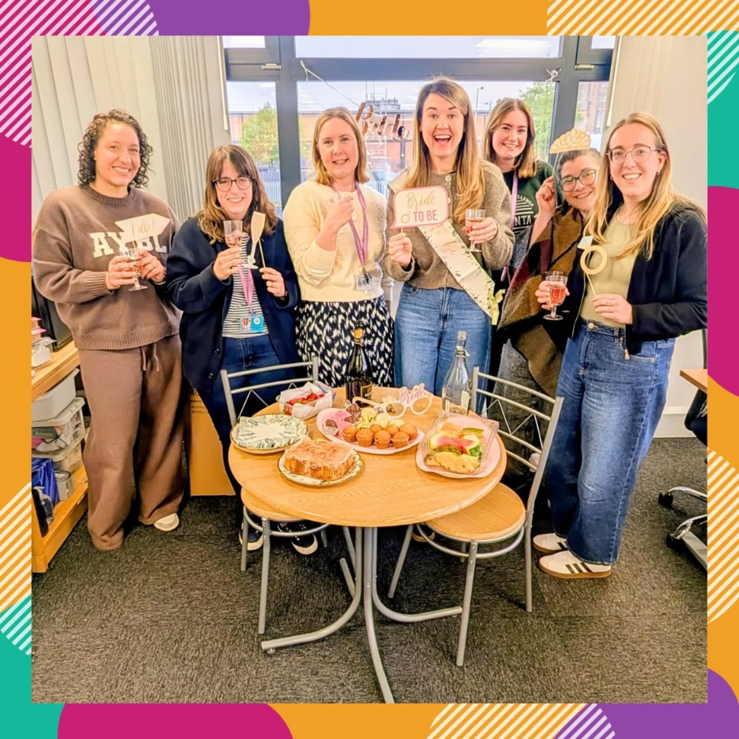 What a lovely last day before I finish work to get married 😬👰♀️🥰
A big thank you to my lovely team for the fizz, cakes and all the well wishes 💜
Bride mode: activated 👰♀️✨
#liverpoolspeechtherapy