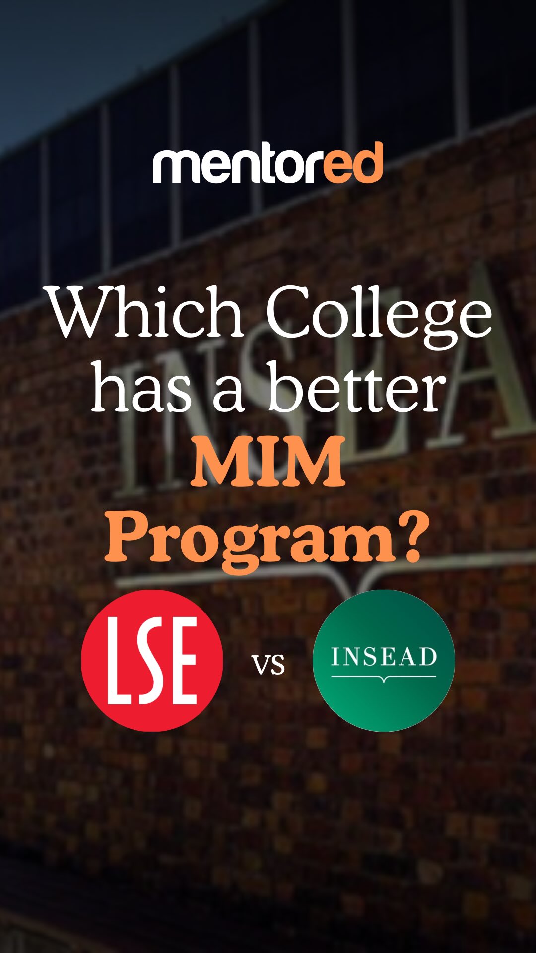 Choosing between two top programs isn’t about picking the “better” name — it’s about choosing the right fit for your goals.
When it comes to MiM programs at INSEAD and London School of Economics and Political Science, both offer incredible opportunities — but in very different ways.
One is known for its fast-paced, global exposure and diverse cohort.
The other stands out for its academic depth, location advantage, and strong career pathways.
The real question isn’t which is better?
It’s what are you optimising for?
• Speed vs depth
• Global mobility vs location leverage
• Learning style vs career goals
The best choice is the one that aligns with where you want to go — not just where others are going.
#StudyAbroad #MIM #INSEAD #LSE #GraduateAdmissions CareerDecisions HigherEducation