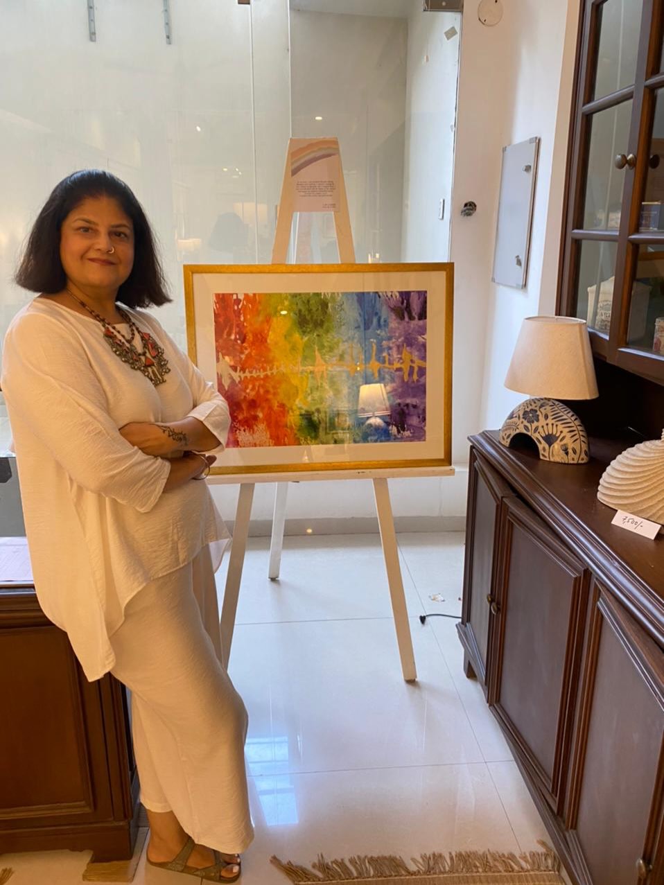 The rainbow has always meant more to me than just colour.
It is hope.
It is resilience.
It is a reminder that no storm is ever bigger than what lies beyond it.
Seeing this series find a place in homes and hearts reminds me that we all need that reminder sometimes.
Reach out for customised art! #acrylics #customised #art #artlovers #lovewhatido