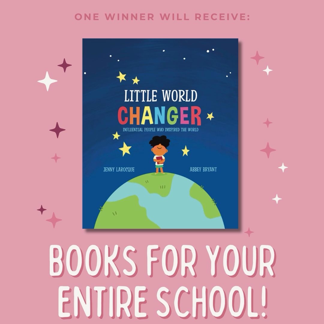 GIVEAWAY CLOSED! 🌎 🩷We have teamed up to give one lucky teacher or administrator copies of my book, “Little World Changer” for their ENTIRE SCHOOL
INCLUDES:
Copies of my book Little World Changer for each student at your school
TO ENTER:
🩷Show some love by liking this post & saving it for later!
🌎 In the comments, let us know: “What’s your favorite color?”
��🩷 Make sure you’re following
@kindcotton and
@heyjennylarocque
��⭐️BONUS: Share this post in your stories for 5 extra entries
⭐️Bonus: Each friend you mention in the comments will give you an additional entry.
Public & Private accounts can enter.
This post is in no way sponsored, endorsed, administered by, or associated with Instagram. By entering, participants agree to release Instagram from any responsibility. Void where prohibited by law. Personal data collected will only be used to contact the person randomly chosen.
This will cover up to 800 books (thoughts?)
Closes on may 8th at 9pm PST. The person chosen will be selected randomly and announced on @kindcotton Instagram stories on May 9th.
#teachergiveaway #teachersofinstagram #elementaryteacher