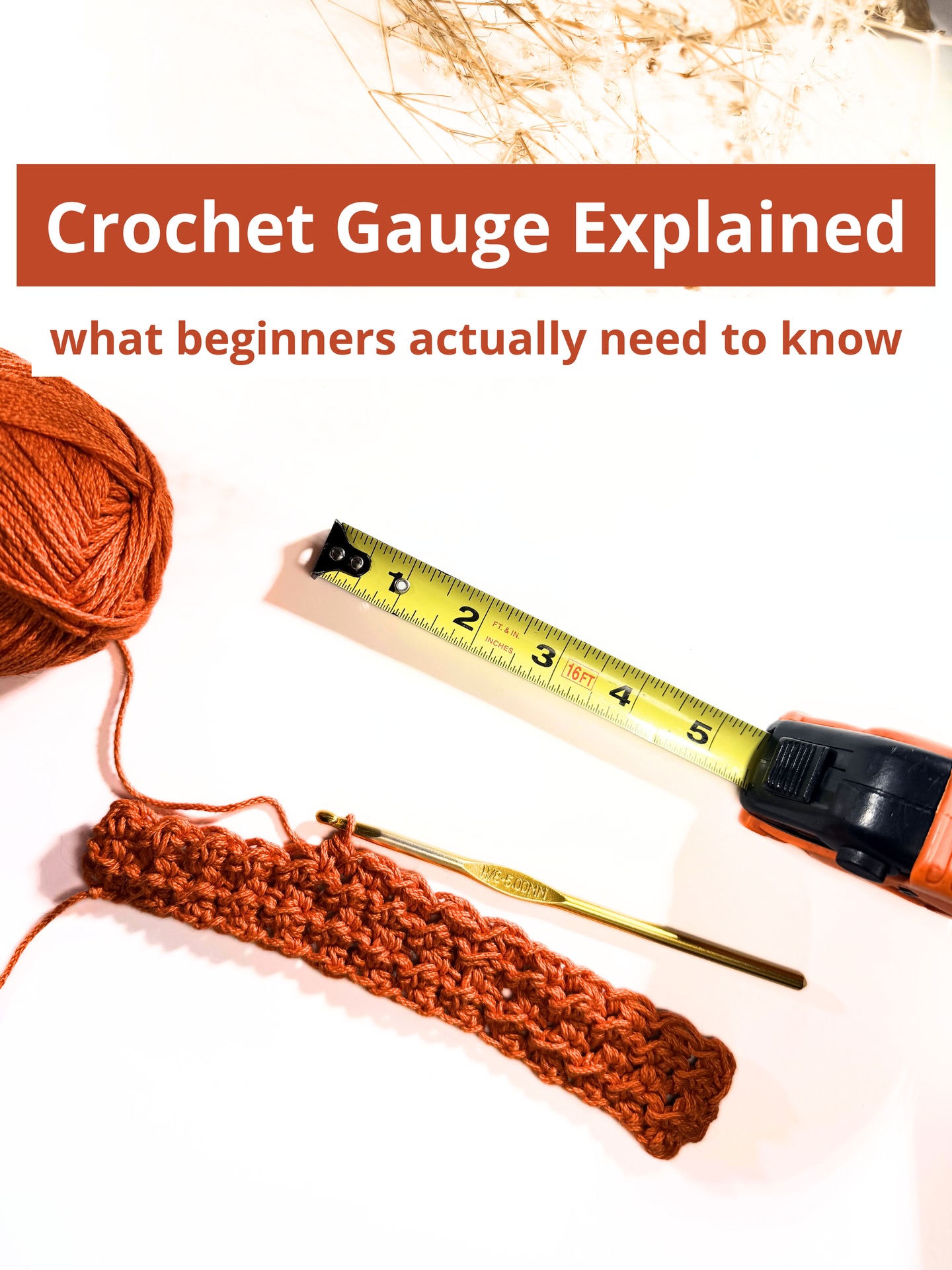 Gauge… this is something crocheters either skip or have no idea what it actually is.
So let’s break it down.
In this post, I show you how to quickly check it (you basically just count your stitches and rows within 4”).
Do you actually need it? To be honest not always 😄
But when you do, it makes a big difference.
Comment START and I’ll send you the link to my blog post and Starter Kit if you want to learn more 🤍
#crochetforbeginners #learntocrochet #crochettips