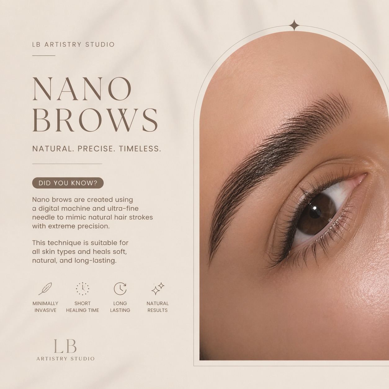 𝙉𝙖𝙣𝙤 𝘽𝙧𝙤𝙬𝙨
Pain level: Minimal (numbing is used throughout the procedure)
Healing time: Approximately 7 days
Longevity: Approximately 1.5–2 years, depending on skin type and lifestyle, before a touch-up is recommended
Inquiries + Bookings:
📩 DM for more information
🔗 Booking link in bio
𝙇𝙖𝙫𝙖𝙡 & 𝙈𝙤𝙣𝙩𝙧𝙚𝙖𝙡 𝙉𝙖𝙣𝙤 𝘽𝙧𝙤𝙬𝙨 / 𝘾𝙤𝙨𝙢𝙚𝙩𝙞𝙘 𝘽𝙧𝙤𝙬 𝙏𝙖𝙩𝙩𝙤𝙤 / 𝙋𝙚𝙧𝙢𝙖𝙣𝙚𝙣𝙩 𝙈𝙖𝙠𝙚𝙪𝙥
#NanoBrowsLaval
#NanoBrowsMontreal
#nanobrows
#browslaval
#mensbrows
pmubrows
permanentmakeuplaval