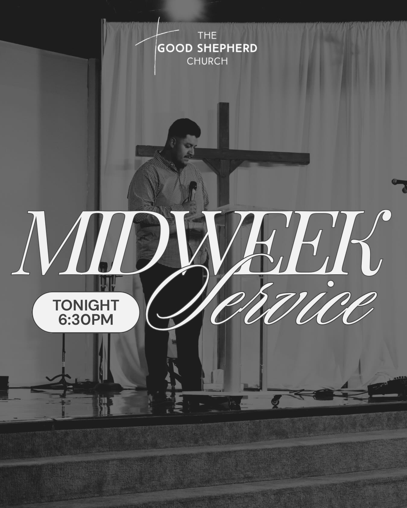 Tonight at 6:30PM we gather for our Midweek Service. A night set apart for worship, the Word, and prayer.
Rev. Chris Castellanos will be speaking, and we’re believing for a refreshing in the middle of your week.
Come hungry. Come expectant. Come as you are.
Invite someone to join you!! We can’t wait to worship with you. 🤍
