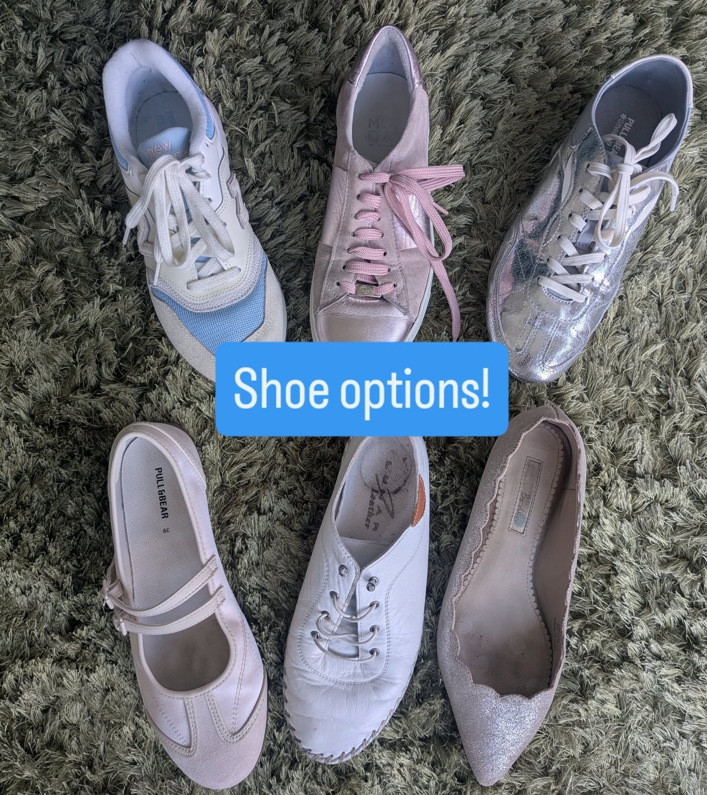 Shoe chat with my style client today.
All these are flat shoes which I would wear during spring summer, but I would wear each with very different outfits.
How I put shoes, dresses, skirts and trousers together is determined largely by my natural-classic style personality.
My idea of what feels right together might be very different to yours because of our different personalities, proportions and colouring.
Suffice to say picking the right one can make it break an outfit.
Want to chat shoes (and much more!)? book a package or follow up style consultation with me 😊
# shoestyle #flatshoes #mystyle #stylingtips #colourmebeautuk