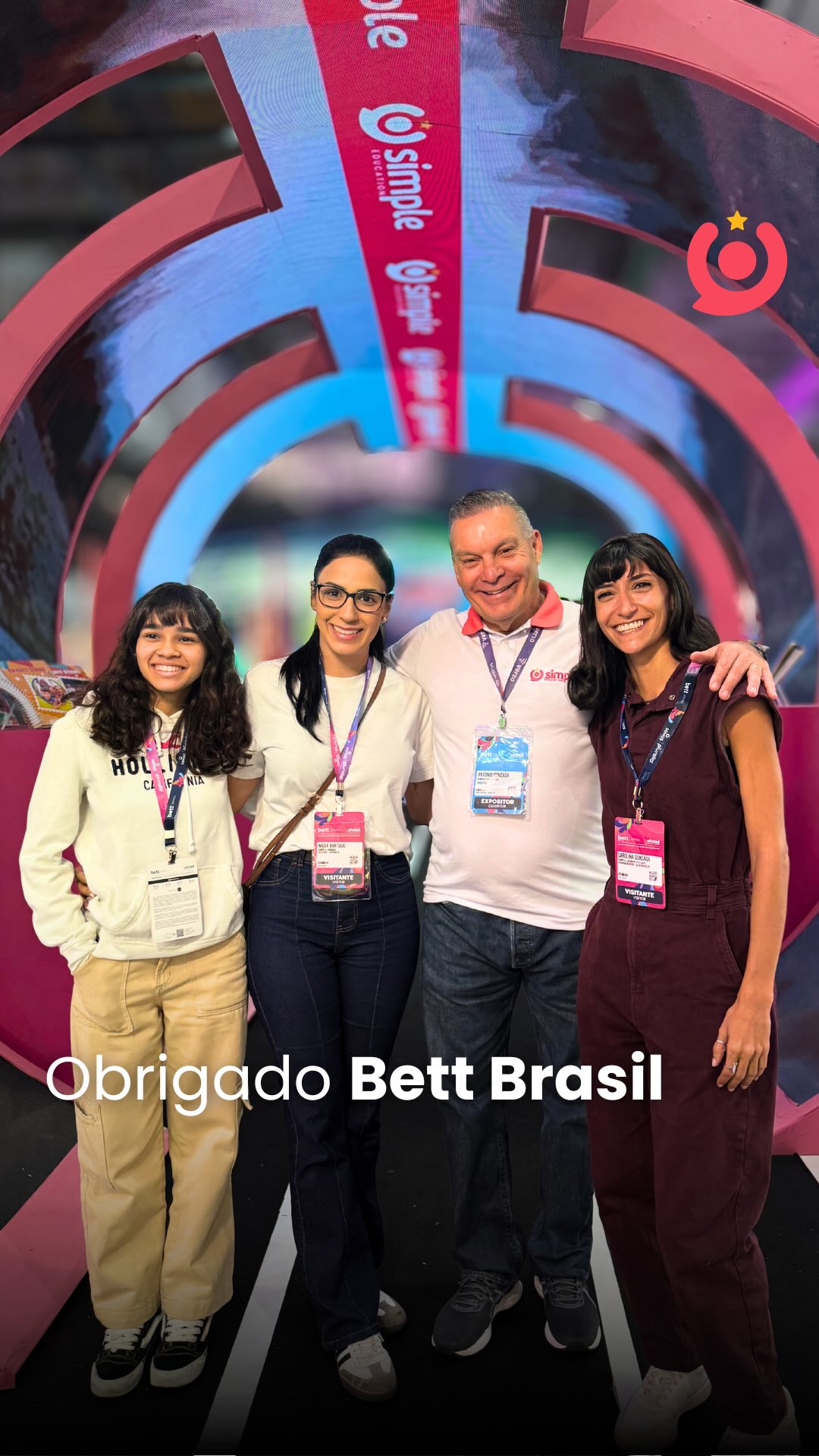 Chegamos ao fim de quatro dias intensos, repletos de conexões, na Bett Brasil 2026. O diretor da Verso Educação, @assisgonzagga, deixa uma mensagem de agradecimento aos parceiros e visitantes que passaram pelo nosso estande. Confira!