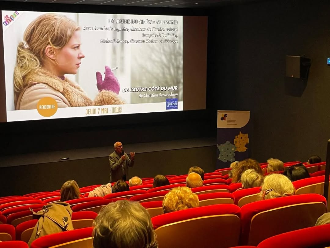 Clôture des jeudis du cinéma allemand avec notre nouveau administrateur Jean Louis Lepretre.