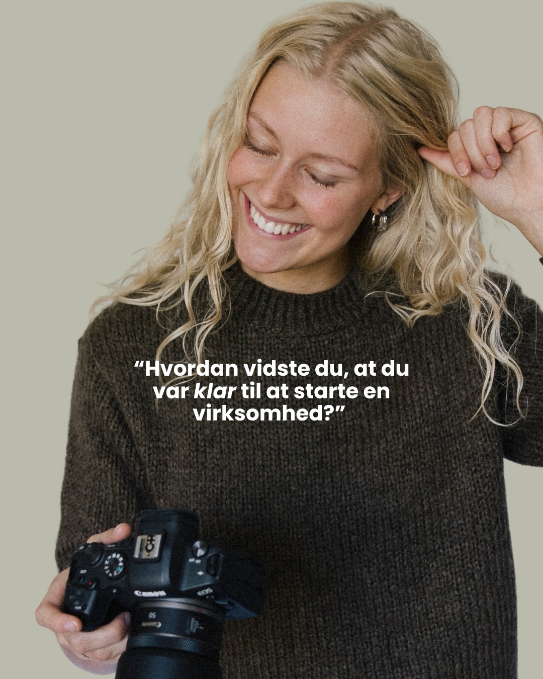 Min største læring? Start før du er klar 🤍
#selvstændig #iværksætterdrømme #iværksætterkvinde #iværksætteri #fotograf