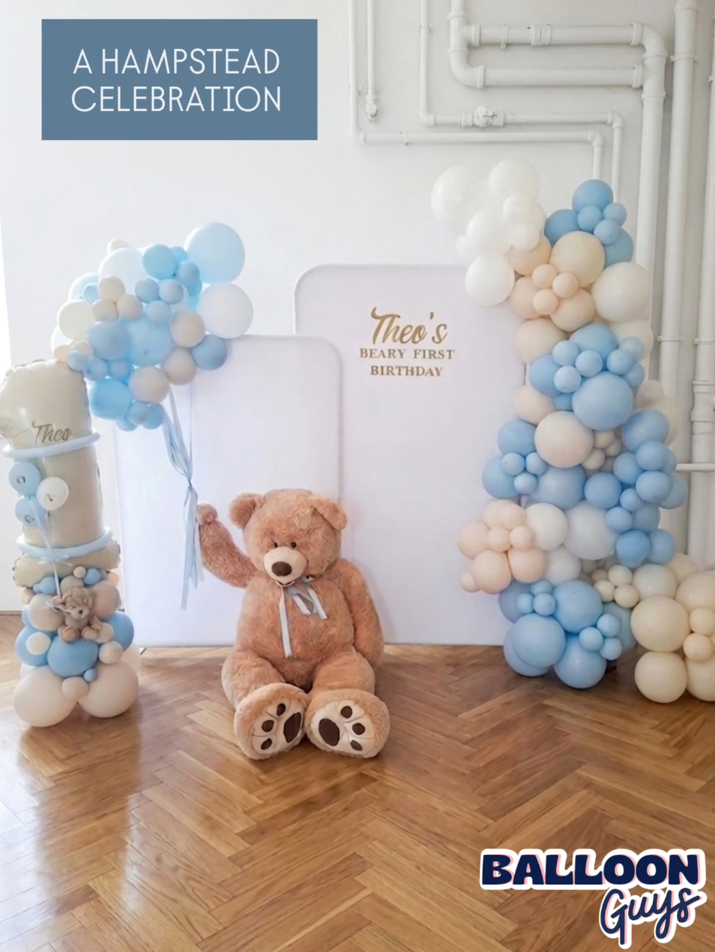 Who else would turn up to school on a Saturday ?
We do of course..@hampstead -
Theo needed a Balloon Guys Birthday display but not only a birthday display but his 1st birthday display. 🐻 💕
What a privilege to be asked and recommend for such a special moment ✨️
A massive thank you to Theo’s Mummy and Daddy for letting us be a part of such a special day. We loved every minute of putting this together , We where so pleased you where delighted 😀
🐻
#Hampstead #henrietta #bearybirthday #familytime #1stbirthday