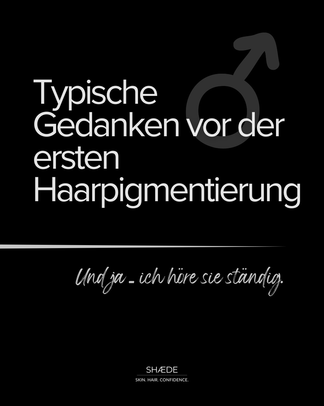 „Sieht man das dann?“
„Was, wenn es unnatürlich aussieht?“
„Bin ich dafür nicht noch zu jung?“
„Vielleicht sollte ich einfach noch warten…“
Und genau deshalb spreche ich so offen über das Thema Haarpigmentierung.
Weil die meisten Betroffenen nicht nur wegen ihrer Haare unsicher sind, sondern wegen allem, was davor in ihrem Kopf passiert.
Die Wahrheit ist: Die meisten stellen sich das Ergebnis viel extremer vor, als es am Ende aussieht. Ziel einer SMP ist es, ein natürliches und subtiles Ergebnis zu schaffen, sodass niemanden auffällt, dass du nachgeholfen hast.
Und ja, ich höre diese Bedenken ständig. Fast jeder, der später zufrieden aus meinem Studio geht, hatte sie vorher auch.
Deshalb gilt: Informieren ist kein Verpflichten. Am Ende kannst du dich immer noch dagegen entscheiden.
Aber ewiges Warten verändert meistens auch nichts an deiner Haarsituation. Also, worauf wartest du noch?
SHÆDE
Haarpigmentierung & Haarlösungen in Potsdam
#geheimratsecken #glatzeundbart #haarausfall