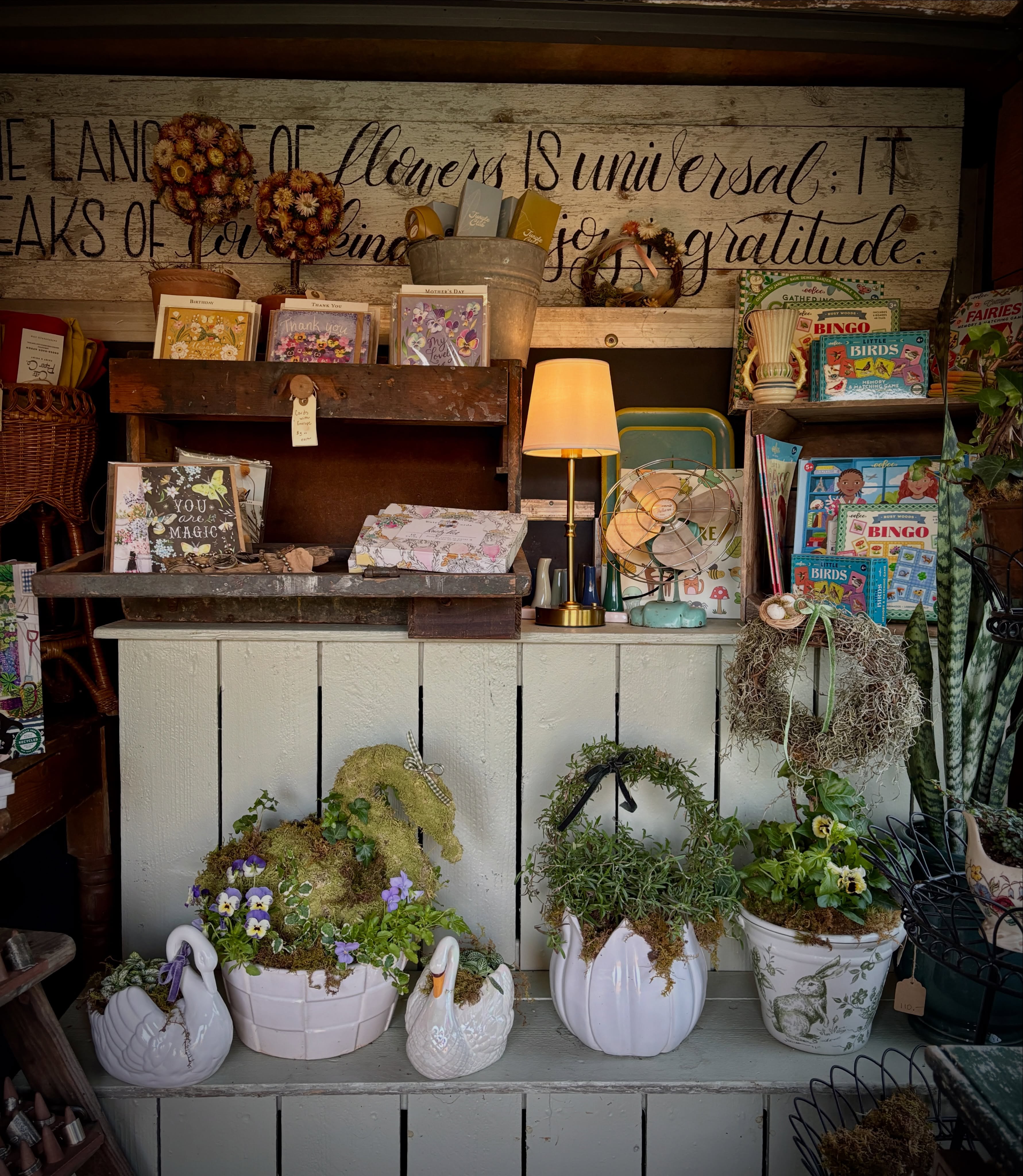 Established in 2018 the Floriculture Flower Truck has seen some beautiful events. From weekly Saturday visits to The Hereford Farmer's Market to many magical October Garden Glows and Springtime Garden Festival days, at Ladew Gardens. It's been fun.
​
As we edit our approach, we are parking the truck for a spell here at the micro farm. The Flower Truck will serve as a gift shop, self-serve flower stand and horticultural hub for visitors who appreciate unique florals, garden-inspired gifts and for those picking up special order items.
​
I invite you to visit us and look forward to seeing you.
WHAT will I find at the Flower Truck?​
Flowers, of course! But that's not all.
Watch for daily updates or text me for a preview of what's in season, bundled and bouqueted.
We also have unique potted houseplants, botanically inspired gifts, beautiful greeting cards, wreaths and items for gardeners of all ages.
OR Plan ahead a book a SENSORY GARDEN WALK while you're here ( starting in June)!
How would you describe your PRICES?
Our prices vary- We have grab and go bouquets, jar arrangements, odds and ends that start at $20 and living wreaths and topiary that exceed $200. You are never obligated to purchase anything but if the right piece speaks to you- your support means the world to me. This is not a fleeting hobby, it's my career.
FLOWER TRUCK HOURS
Monday-Friday: 8:00am-6:00pm
Saturday: 9:00am-4:00pm
Sunday, 10:00am-3:00pm
(or by appointment/chance)
​​
Want to know if something in particular is available before you head this way?
Text me: 443-813-0229, I am happy to help.
​
PAYMENTS ACCEPTED
We accept Venmo: @April-Lutter ​
Cash and Credit Card (only if pre-paid/purchased via website)
​
WHERE is Floriculture Flower Truck?
We are a quick 15-30 minute (and scenic) drive from Hereford, Freeland, Shrewsbury, York, Gettysburg, Westminster-just next to Codorus State Park
Text me, I'll share all the details to get you here! 443-813-0229
​
*I share a driveway with my neighbor so the address is happily provided upon request, but not publicly posted out of respect.
​​