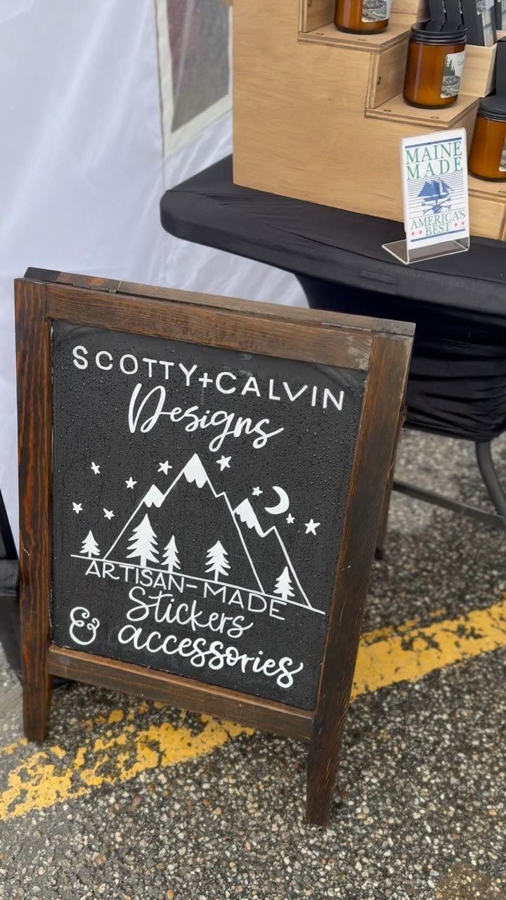 Well that was my first outdoor marked in the rain so I guess we can check that off the list 😂 The company was fantastic though, and plenty of Mainers braved the weather and came out so it was still a great time at the Mother Eve event in Naples 🖤
Best sellers were:
👉🏻Acadia Shores, Pine Tree State, Upta Camp, Plum Solstice, Maine Blues, and Maine Sugar Shack for candles.
👉🏻For stickers—Lake Mama sticker was the best seller!
Huge thank you to my husband as always for doing all the hard work, getting soaked in the freezing rain and just in general being the best company!
#market #marketday #marketvlog #makersmarket #marketvendor