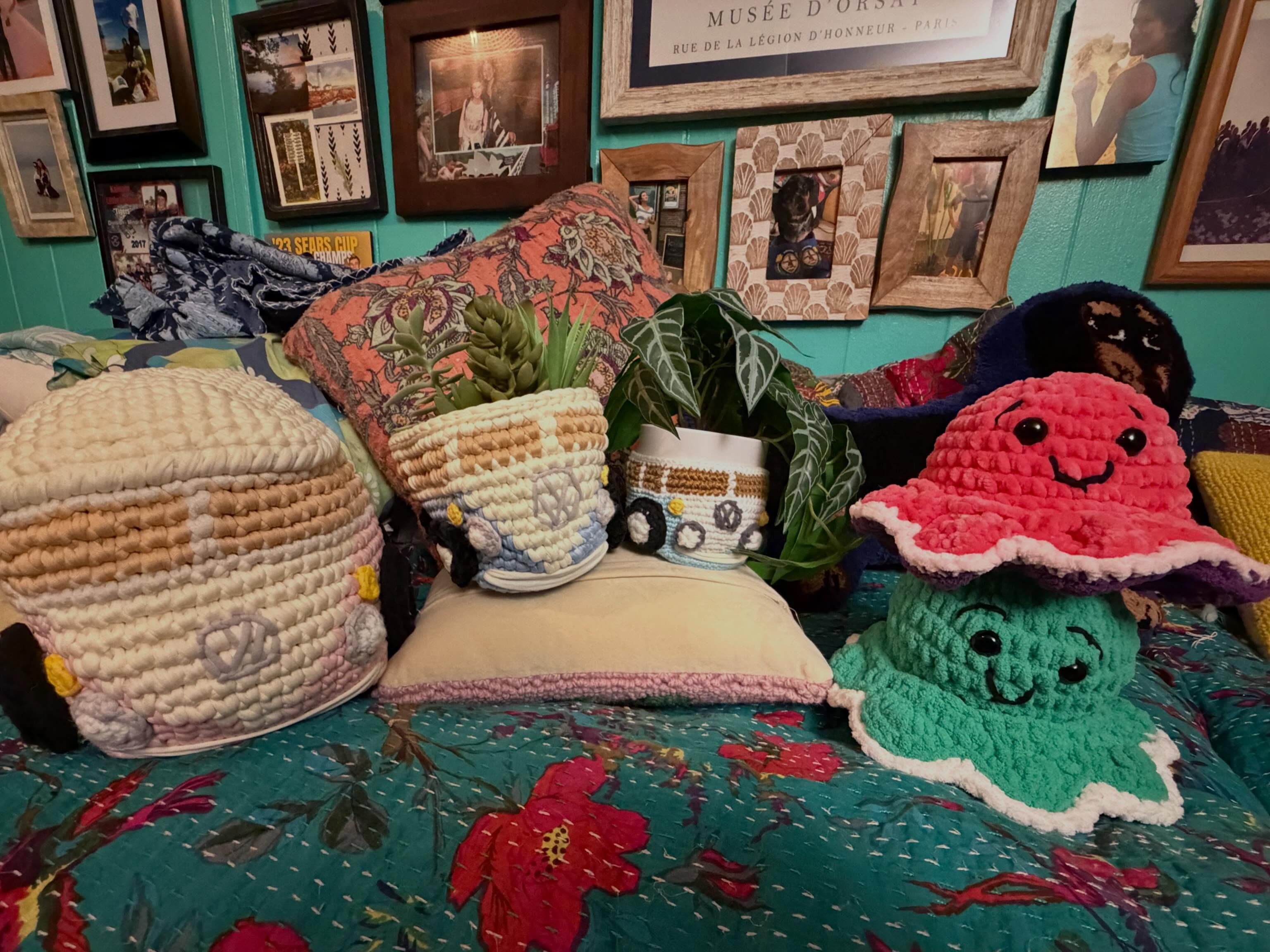 Some fun 🤩 things I made over the weekend 🤗🧶❤️ #crochetallday