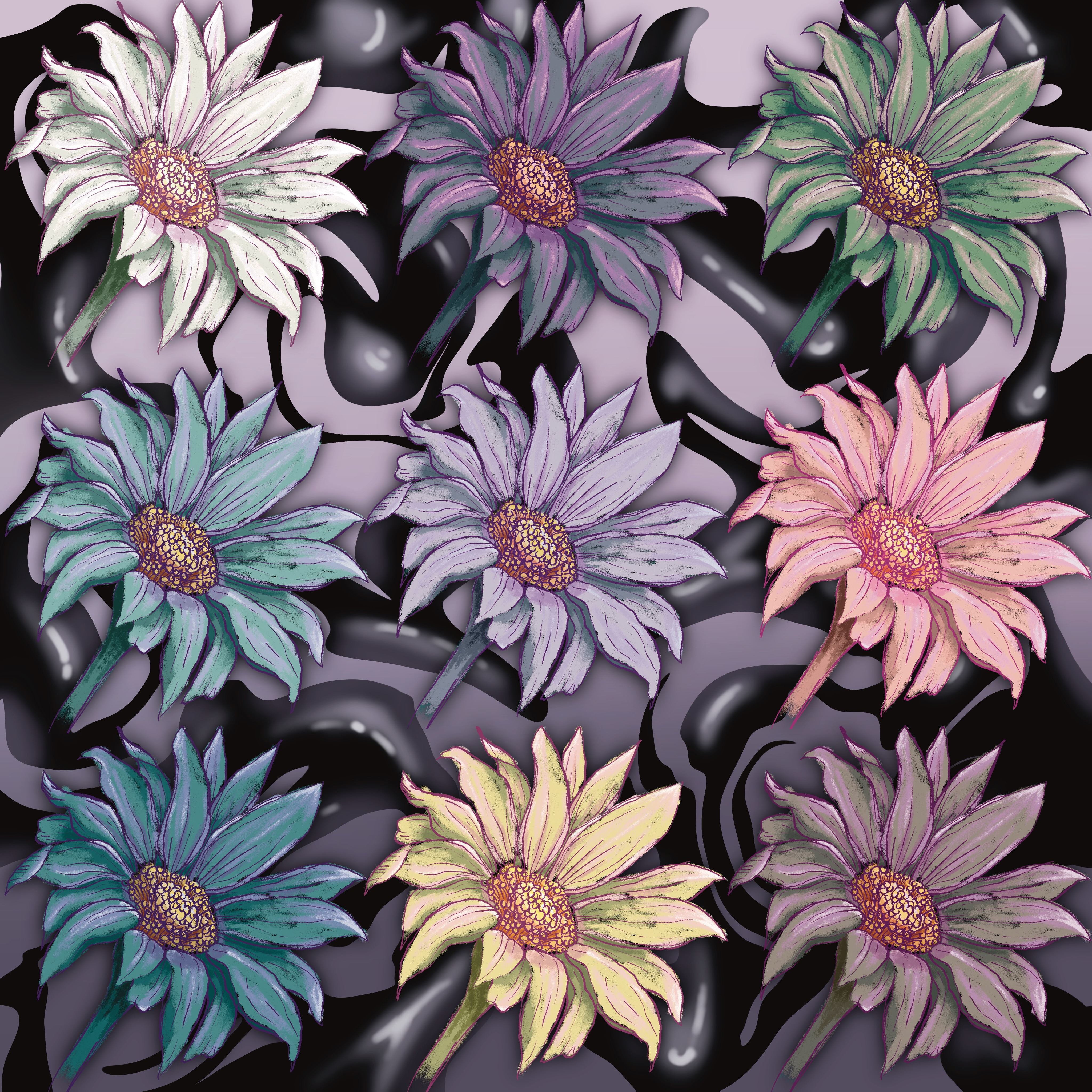 Today’s flower practice 🌼