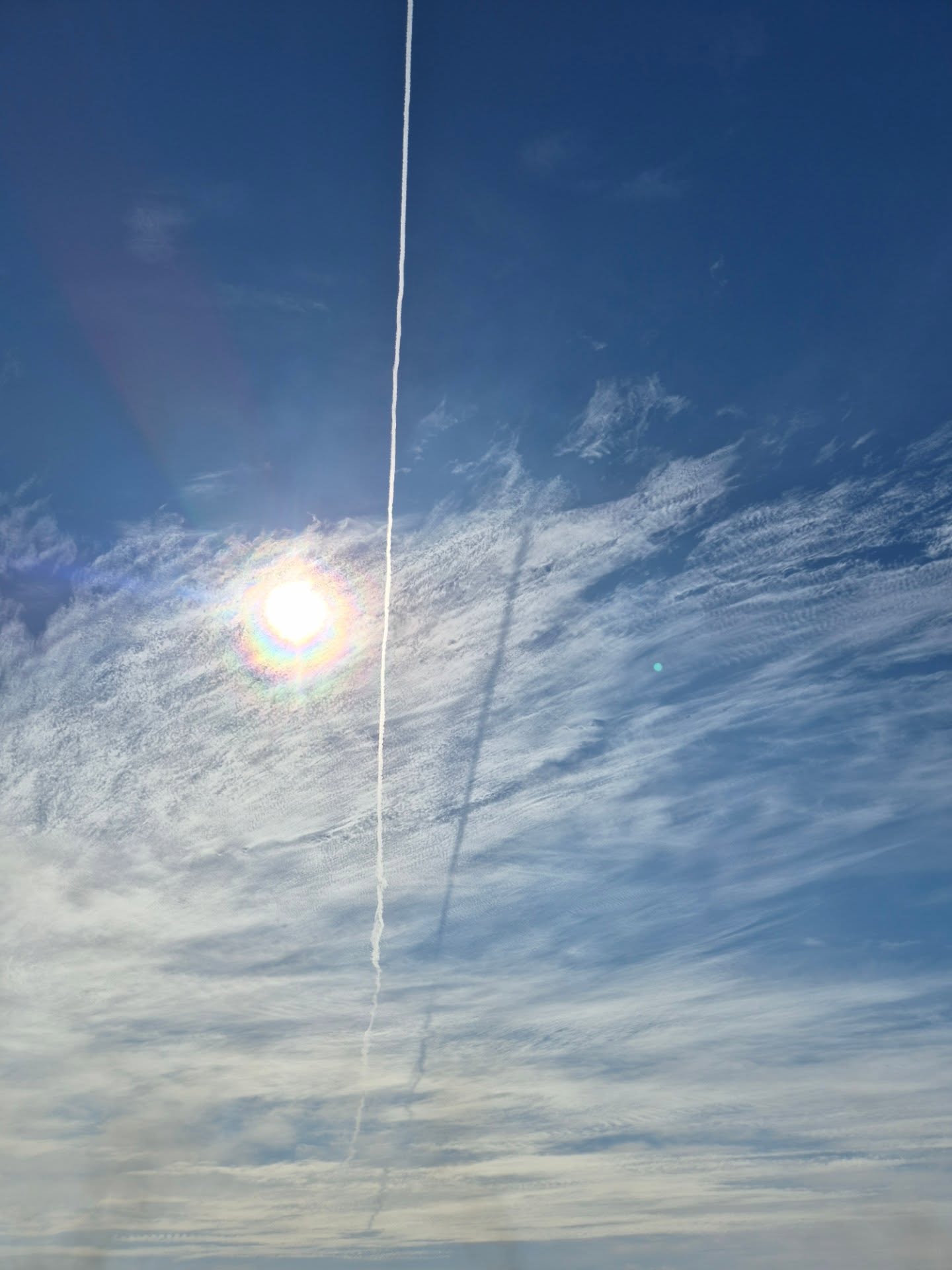 Just a moment in time.
Today's sky.
#farmlife