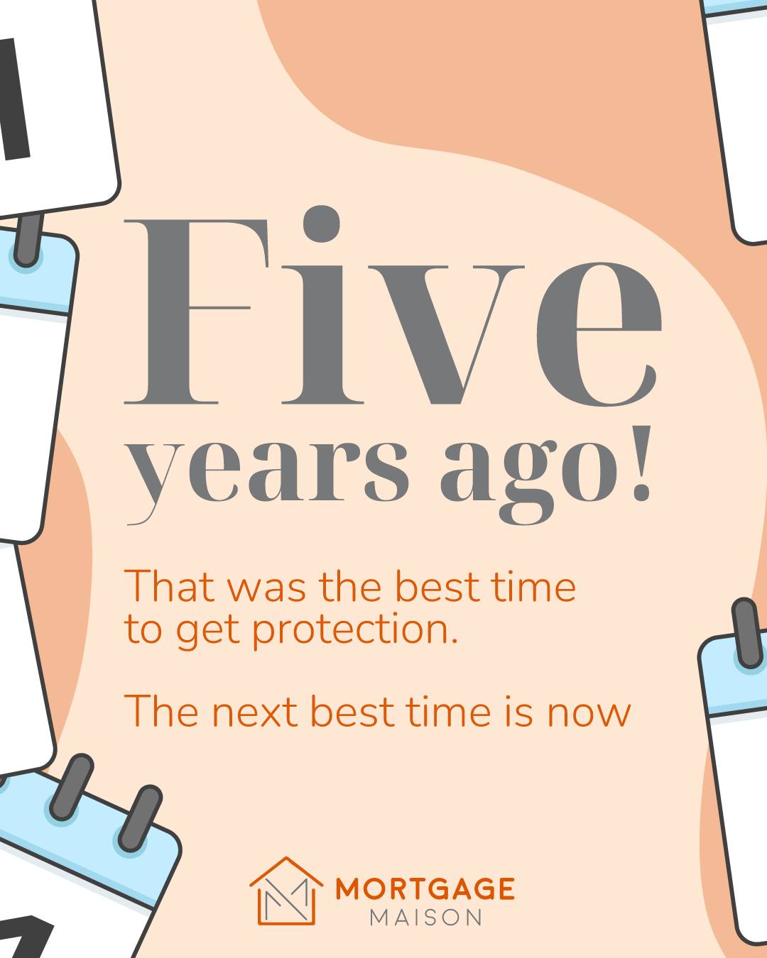 I know it might sound obvious, but when you're younger, insurance and protection are generally more affordable.
So, sorting your life insurance, critical illness cover, or income protection five years ago would have been brilliant.
But don't worry, the next best opportunity is today.
These essential policies can safeguard your income and your home, giving you peace of mind
Get it sorted today
Book a chat with us today. 📞
Mortgage Maison Limited (FCA number 1017457) is an Appointed Representative of Cornerstone Finance Group Ltd which is Mortgage Maison Limited (FCA number 1017457) is an Appointed Representative of Cornerstone Finance Group Ltd which is authorised and regulated by the Financial Conduct Authority No.767202.
Cornerstone Finance Group is registered in England and Wales No. 08458702.