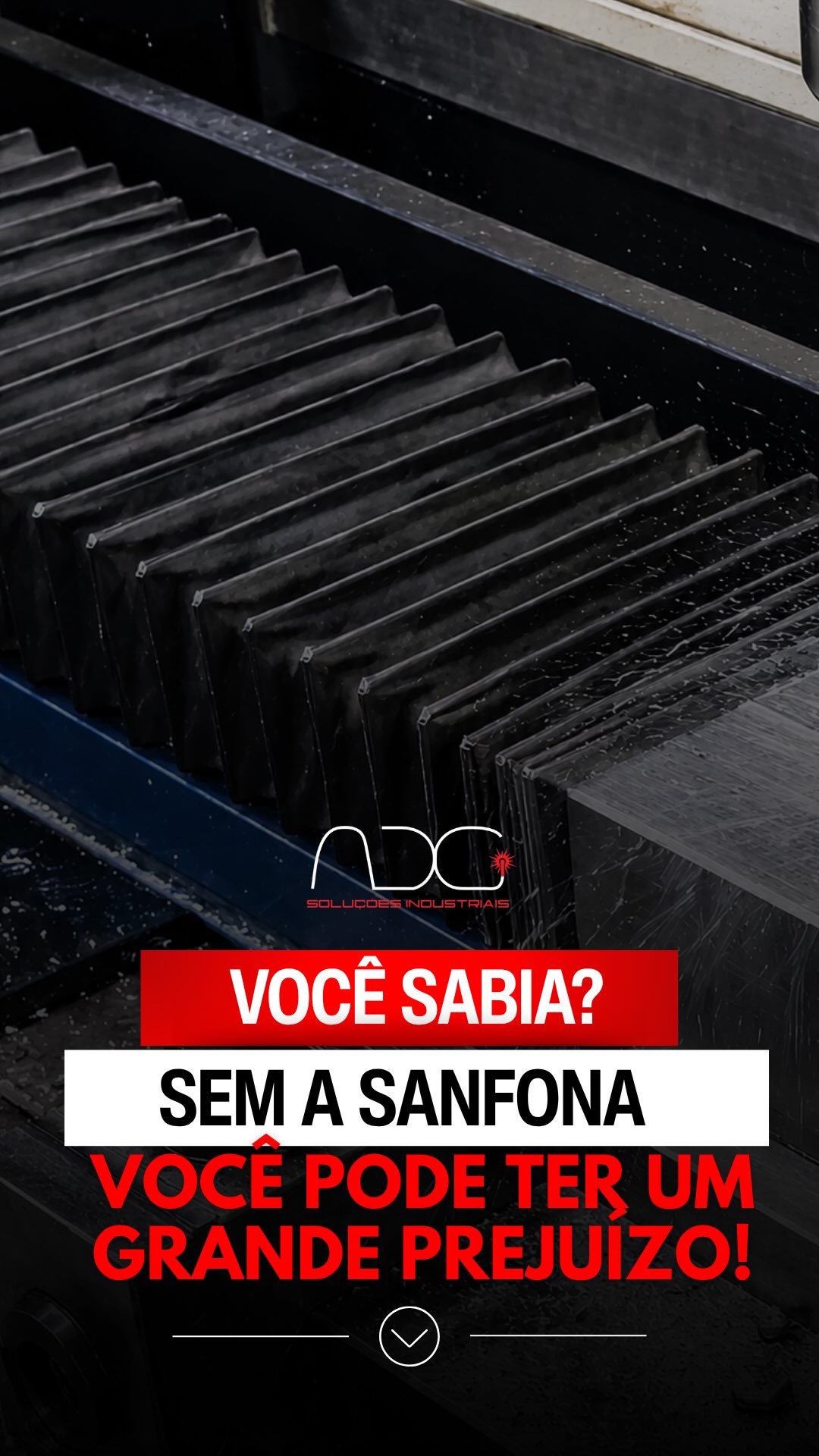 Esse componente é ignorado — e é um dos que mais protege sua máquina. 🔍
A sanfona industrial protege guias, cremalheiras e eixos contra poeira e partículas. Sem ela, o desgaste acontece em silêncio.
Proteção simples. Impacto enorme na vida útil.
👉 A ADG fornece sanfonas com especificação correta. Link na bio.
#ADG #sanfona #manutencaoindustrial #cortealaser #maquinaslaser