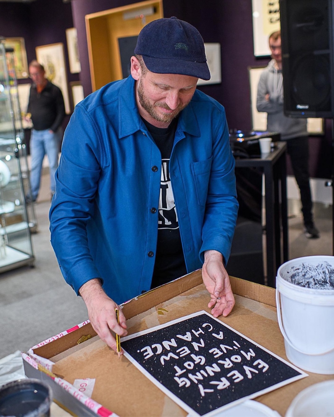 First time at the Art Yard Sale for… Adam Bridgland!
@adam_bridgland is a British contemporary artist and printmaker known for witty, nostalgic works that blend typography with graphic art.
A graduate of the Royal College of Art, his work has been exhibited internationally and is held in major collections including the British Museum and the V&A. Alongside his studio practice, he has completed commissions for brands and organisations including YouTube, Comme Des Garçons, Soho House, Teenage Cancer Trust and Unilever.
Bold, playful and instantly recognisable, Adam’s work combines humour, design and cultural references with a strong graphic edge.
📍 See Adam’s work at Art Yard Sale, 31st May at Jubilee Square #Brighton
👉 Get your tickets via artyardsale.co.uk
#ArtYardSale #BrightonFringe #ContemporaryArt