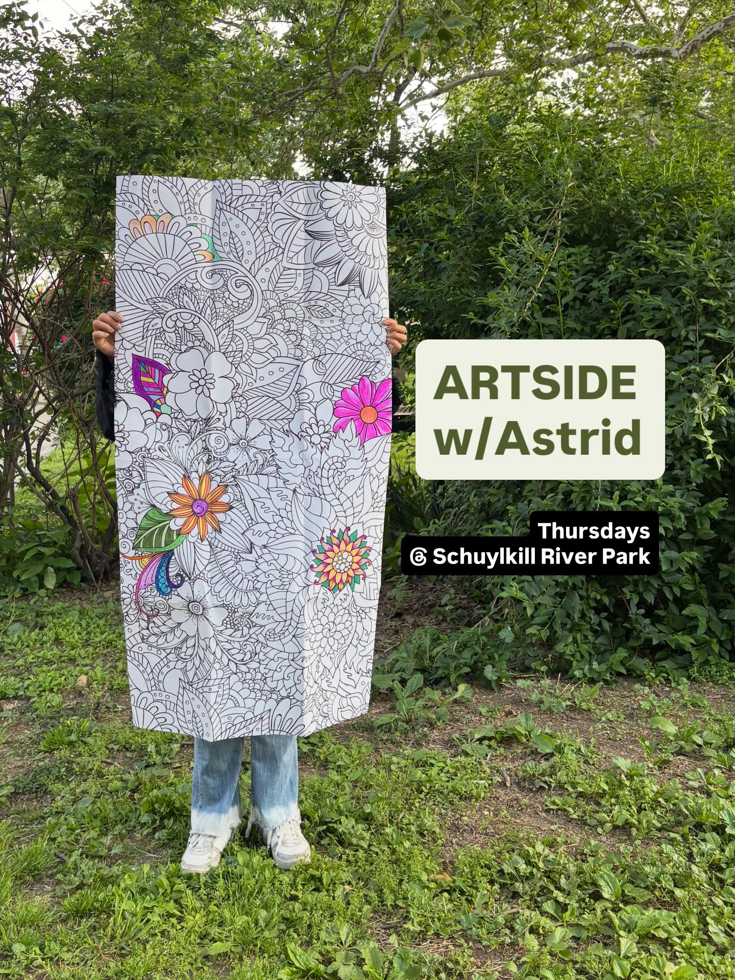 Fill this canvas with me! Join us at the park tomorrow for more crafting and (hopefully) sunshine
#philly #craftclub