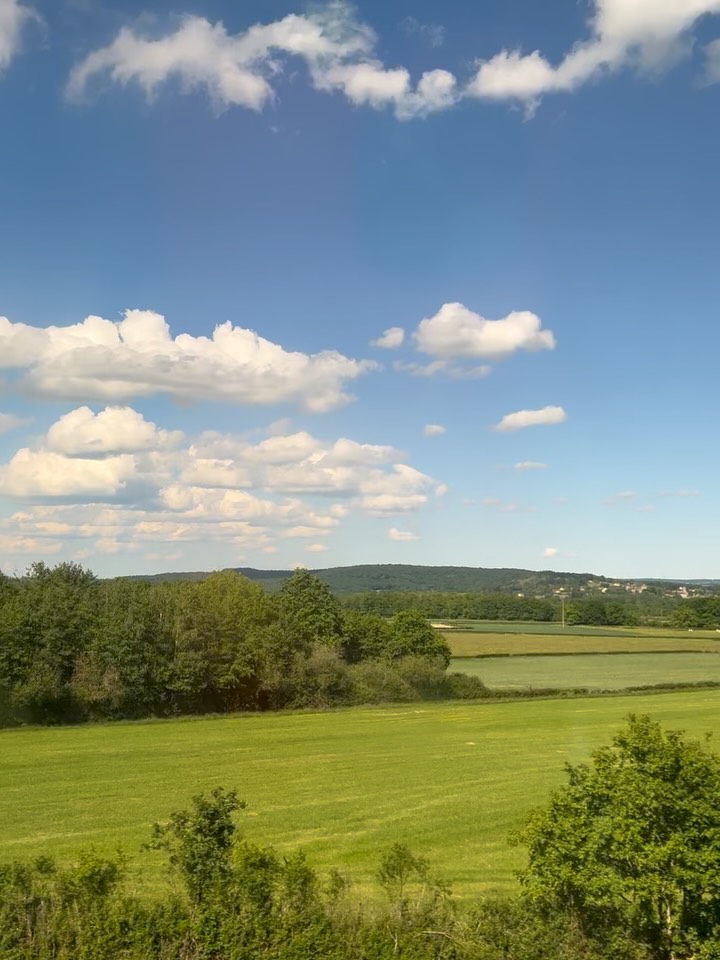 Moi qui suis super fan de la mer, ca fait un bien fou d’être au vert! En plus, j’ai voyagé en train, chose que j’adore: Bruxelles > Paris > Maçon. Pour retrouver mes cyclistes préférés 🥰 qui ont fait la Cycloroute71 de Saône-et-Loire (le Tour de France devra attendre encore un peu 😉). Et grand soleil pour un week-end si bien mérité après leur 411 km de vélo 👏. Saviez-vous qu’actuellement se déroule le Bike DEH Tour de Grèce 🚲?
ENG> I may be a sea-lover, I am so happy to be in the countryside! And the best part is that I came by train : Bruxelles > Paris > Mâcon . So that we could celebrate the 411km by bike ( cycloroute71) which my favorite cyclistes🥰 did this week 👏. By the way, did you know that as we speak, the Greek DEH Bike tour is taking place? #hellastourcycling2026 #bikeholiday #cycloroute71 #familybike #macon