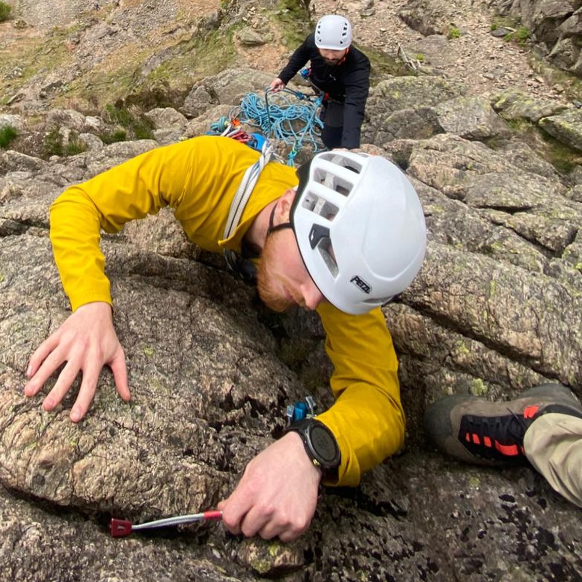 Thanks to John for running some trad coaching over the last couple of days, helping Dylan and Connor develop their skills, get to grips with trad gear, and take their first steps into leading. 🧗♂️💪
Great to see their confidence grow and to help open the door to plenty of future adventures of their own. ⛰️✨
@ami_professionals
#TradClimbing #ClimbingCoaching #LakeDistrictClimbing #LearnToLead #MountainAdventures