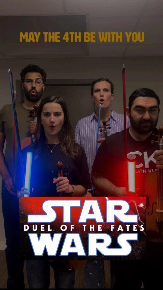 May the 4th be with you 🌠
-------------
Violon | Star Wars Day | John Williams | cover | reprise | soundtrack | Duel of the fates | Dark Maul | sabres laser | violin | Georges Lucas |
-------------
#starwarsday #starwarsmusic #violin #moviesoundtrack #maythefourth