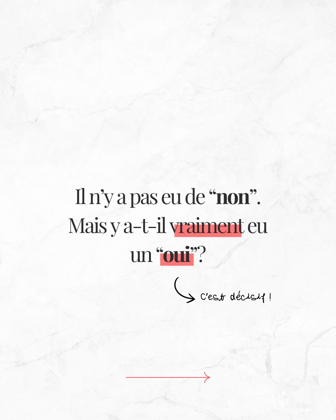 Est ce que j’entends encore souvent tout ça ? Bien sûr.
“Elle n’a pas dit non.”
“Il n’y a pas eu de violence.”
“On se connaissait.”
“On avait bu tous les deux.”
“Elle ne s’est pas débattue.”
“On avait déjà flirté avant.”
Sauf que ce n’est pas que comme ça que le consentement s’analyse.
La question, ce n’est pas uniquement :
“Est-ce qu’il y a eu un non ?”
La question, c’est aussi:
la personne était-elle réellement en état de consentir ?
L’alcool peut altérer le jugement, empêcher de réagir, figer une personne ou la priver de son libre arbitre. La peur, la sidération aussi. Les menaces également.
Et non : l’absence de résistance physique ne vaut pas consentement.
Le fait de se connaître, d’avoir flirté avant ou d’être repartis ensemble ne suffit évidemment pas à établir un consentement valable.
Si vous êtes victime :
ne nettoyez rien,
ne supprimez pas vos messages,
consultez un centre de prise en charge des violences sexuelles ou un médecin.
Les premières heures peuvent être importantes pour la suite du dossier.
Et beaucoup l’ignorent encore :
vous pouvez faire constater les faits sans déposer plainte immédiatement.
Besoin d’un avis juridique sur votre situation ? Contactez-nous. #consentement #droitpenal #violencessexuelles #avocatpenaliste #procedurepenale