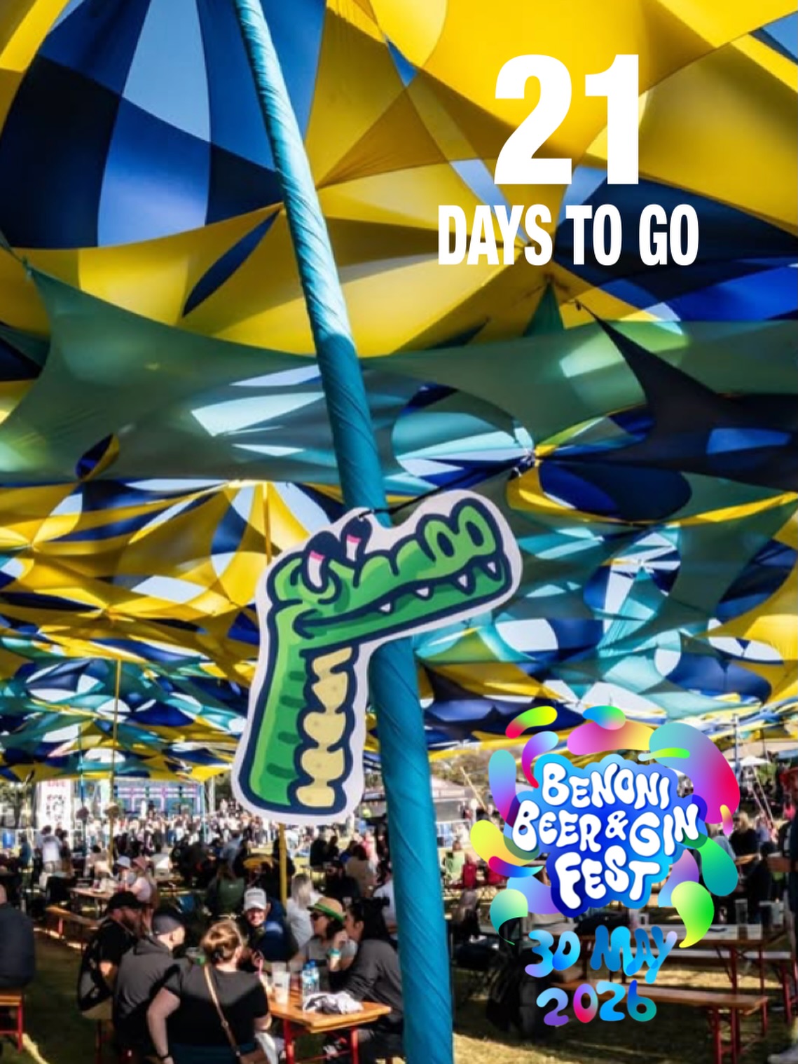 21 days to go! ๐๐
Benoni Beer & Gin Fest is getting closer and closer.
We canโt wait to see you there!
๐๏ธ howler.co.za/beerandgin26
๐ธ @stu_and_his_canon