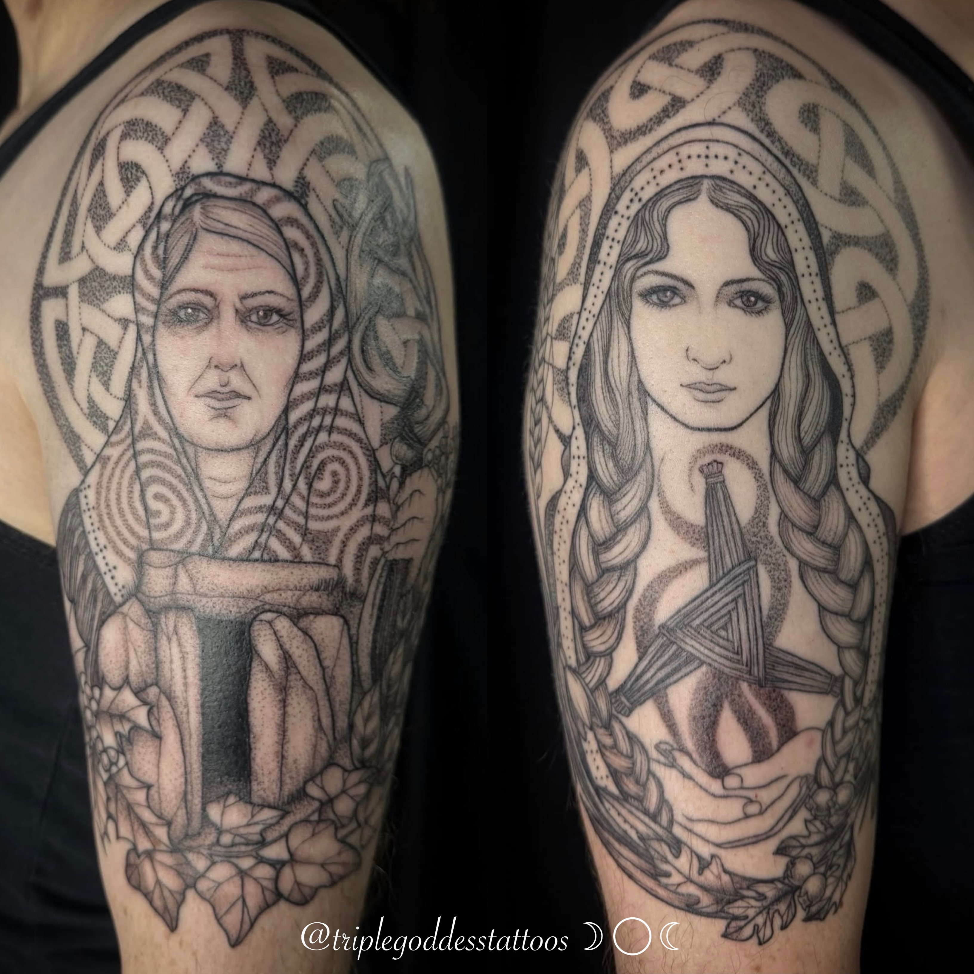 I am pleased to share that I be tattooing and playing some music @boynevalleyvikingexperience May 16-17 in Slane, Ireland. I’ll be working alongside the incredibly talented crew from @sacred_knot_tattoo.
-
#triplegoddesstattoos #irishtattooartist