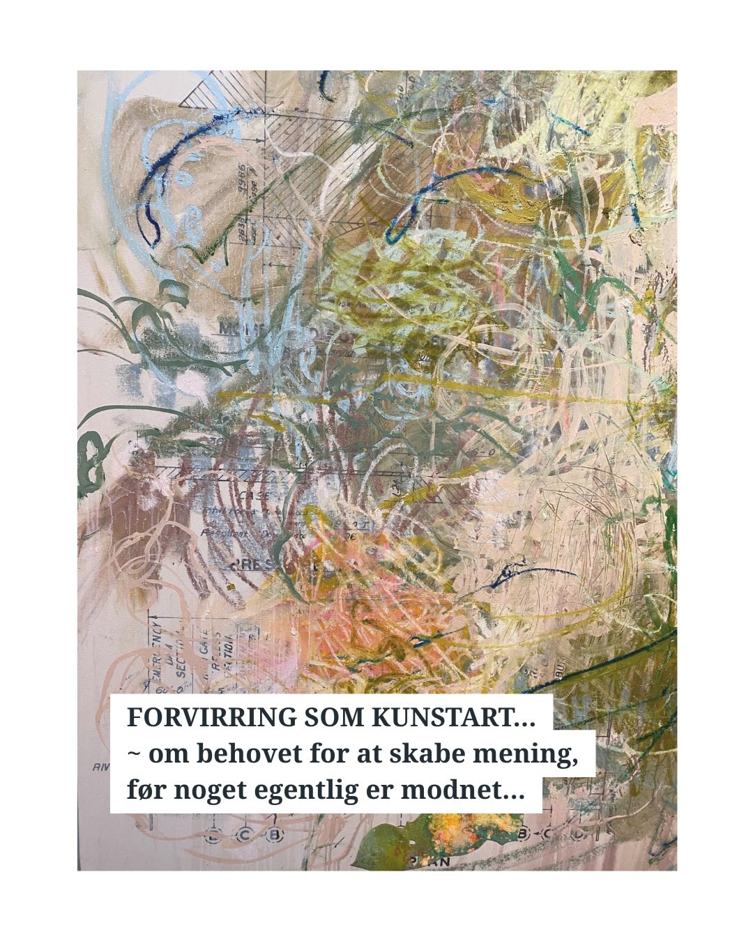 Forvirring som kunstart…
- om behovet for at skabe mening, før noget egentlig er modnet.
Vi mennesker har en stærk trang til at skabe mening - vi vil forstå det, der sker - se retningen, samle tegnene og få historien til at hænge sammen.
Vi bør ikke se denne uvished som noget forkert, men mere tilgå det som en rå energi, der endnu ikke er blevet integreret og som har fundet sin form endnu.
Når du er underlagt mental forvirring, overfortolkning og en næsten desperat længsel efter klarhed, så skyldes det at din bevidstheden forsøger at:
⊹ samle alle tegn
⊹ forstå hele historien
⊹ forudsige udfaldet
⊹ finde mening NU
Hele finten ligger i at lære at forholde sig mere åben og nysgerrig, og være indstillet på ikke at kende udfaldet i et stykke tid. Det er noget andet end blot at skulle være tålmodig, der er en mere undersøgende energi i denne tilstand.
Når vi stopper med at ville presse noget igennem, så opstår svar og klarhed mere spontant, og den svære modningsperiode er ovre (for denne gang).
Kærligst,
Pernille
______________________________________
#64genekey #indreklarhed #modningsproces #bevidsthed #overgangstid