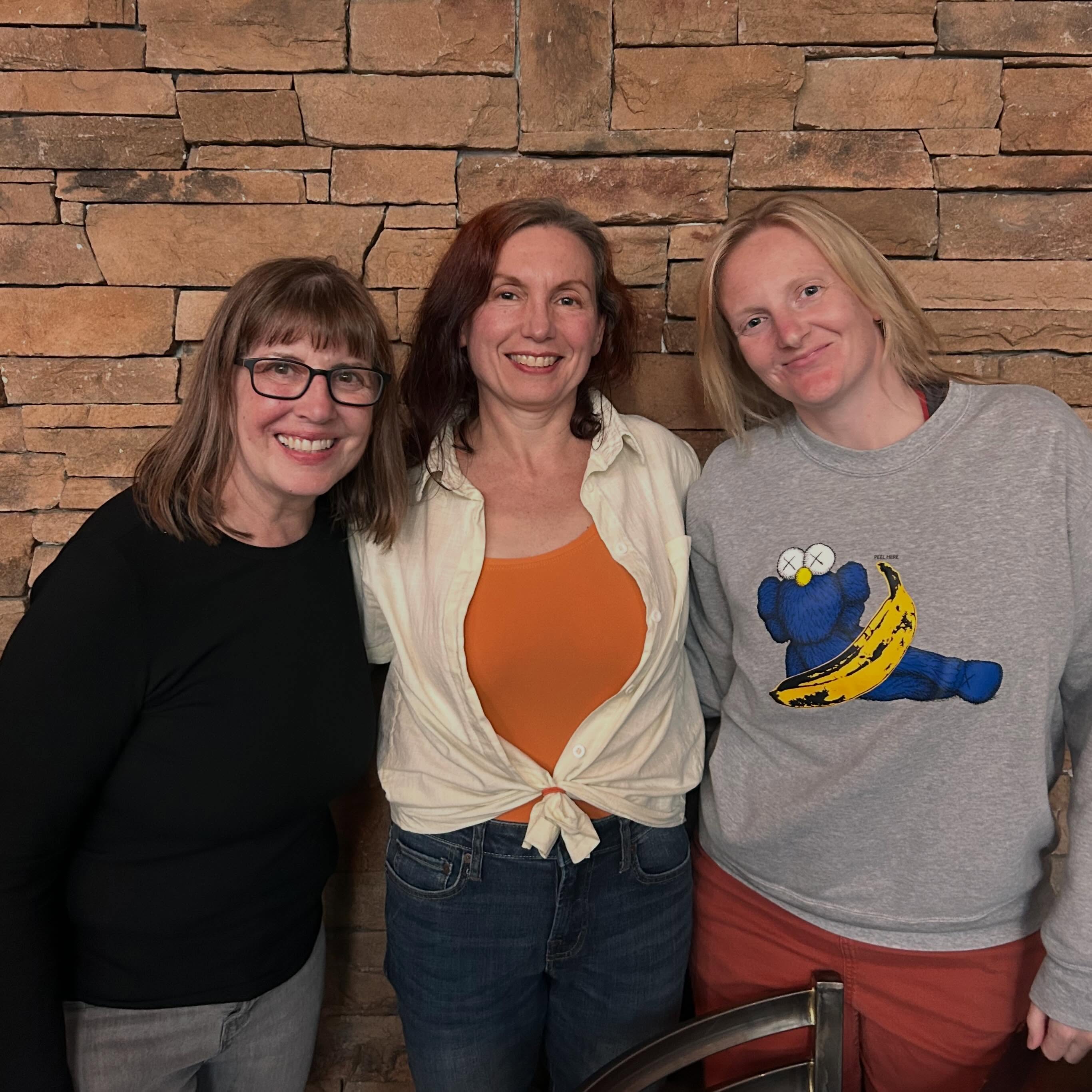 Well, that was fun!
I got to meet my agent, A.J. Van Belle, and agency mate, Emily Smiley, in real life. We had a great evening, talking books and publishing and life in general. It feels great to have good people on my team.
#writersofinstagram #writer #kidlit #literaryagent #bookstagram