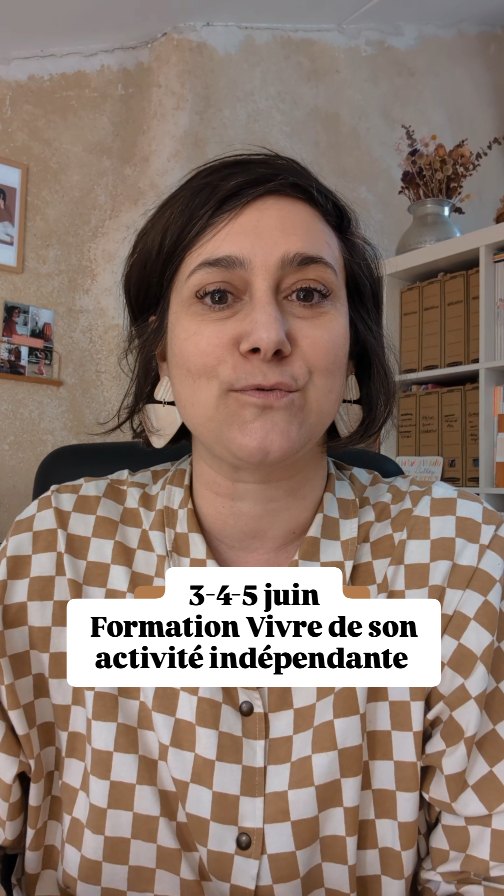 Pas toujours évident d'être à son compte dans la campagne limousine... Les clients ne sont pas toujours au rendez-vous, ou alors c’est la surcharge mais côté revenus, ça ne suit pas forcément !
C'est pourquoi les 3-4-5 juin à Eymoutiers (87) je co-anime la formation "Vivre de son activité indépendante" avec Juliette de l'organisme de formation Reliefs.
3 jours pour bosser ses offres, sa com' et sa vente 🚀
en prenant en compte ses convictions et son épanouissement 😉 Et en présentiel, avec d'autres !!
Tarifs : 600€ (prise en charge possible par un opco). En cas de difficultés, quelques places à demi tarif soit 300€ la formation ✨
Pense à envoyer ce reel à des indés de ton entourage 😉 et écris moi en mp si tu veux t'inscrire ou checker ton droit à la formation 📩