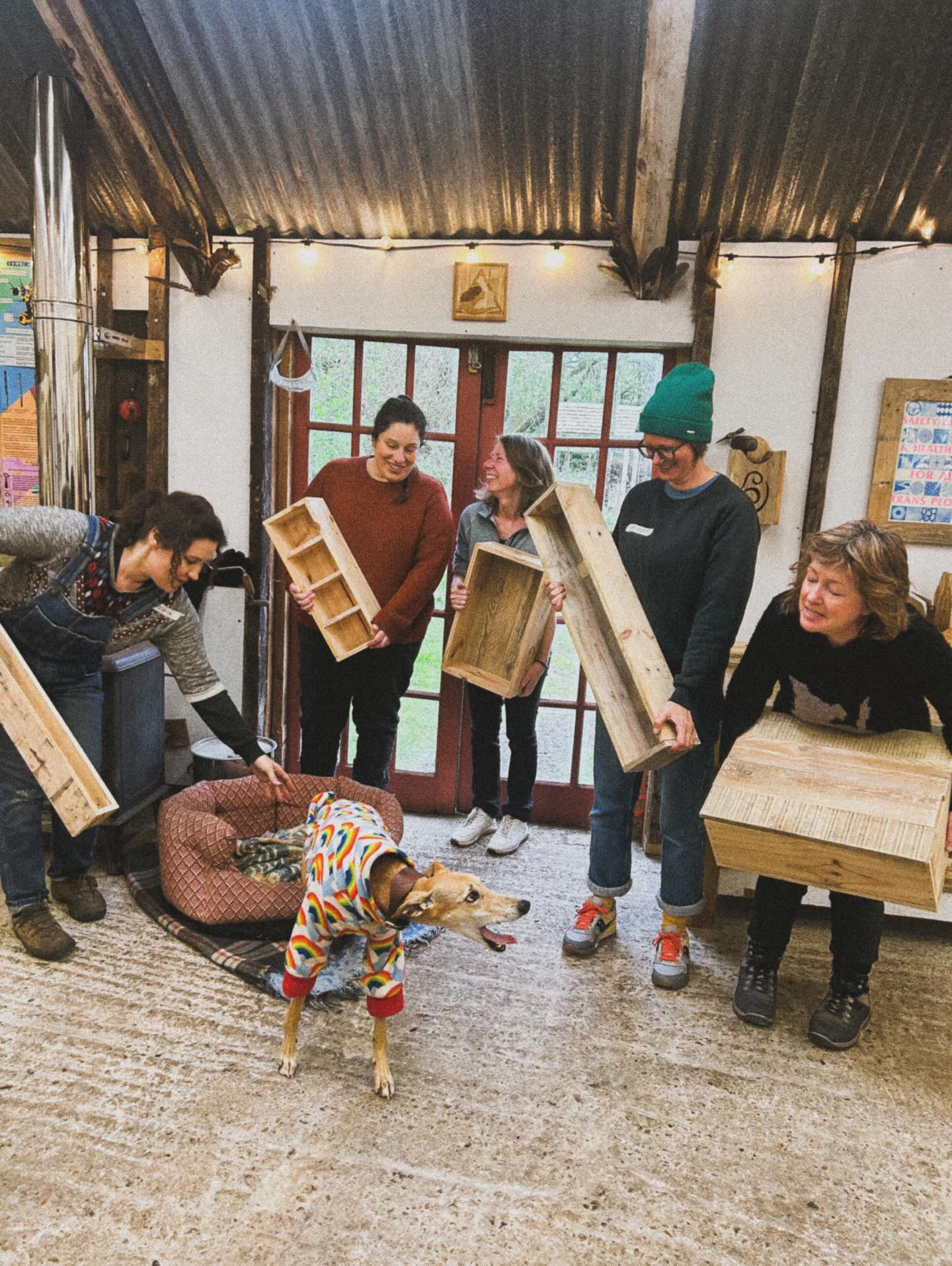 Dogs in pyjamas, cackles and uplifted grins, homemade furniture you’ve made all from scratch?! That’s what we do! Extra Building Basics course added for June 12th!
Do you want to learn the basics of carpentry and everyday DIY tools, in an inclusive and pay-what-you-can space? We gotcha! Due to such high subscription we’re adding an extra ‘Building Basics’ in for June 12 for new people who haven’t been able to book on yet. Spend the day with Georjie (@buildingbluebell), gain confidence on the tools and knowledge on how to do basic carpentry at home.
Book on website or by link in BIO! Free bursary places available 🥰
Big thanks as always to @tnlcommunityfund who help us run these sessions and empower so many women and gender diverse folks on the tools!
#diy #nonprofitworkshop #carpentry #toolsforall #inourhands