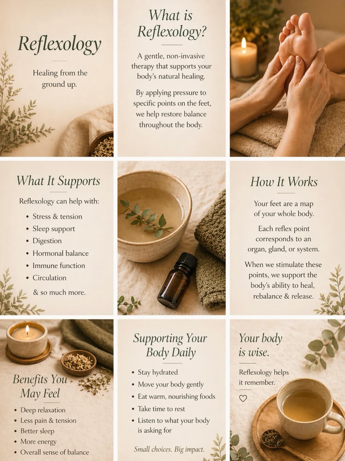 Most people don’t realize how much is held in the feet
tension
stress
imbalance in the body
In reflexology, we work with specific points on the feet that correspond to different organs, systems, and areas of the body
When these points are stimulated, it helps:
• calm the nervous system
• improve circulation
• support digestion & hormone balance
• bring the body back into a more natural state of ease
This isn’t just a foot massage
it’s a full-body reset
If you’ve been feeling:
heavy, tired, wired, or off
this is often where we begin
✨ Offered at Mainely Massage & Holistic Solutions
📍 Windham, Maine
→ Book under Ayurvedic treatments
#reflexology #footreflexology #holistichealing #nervoussystemregulation #stressrelief