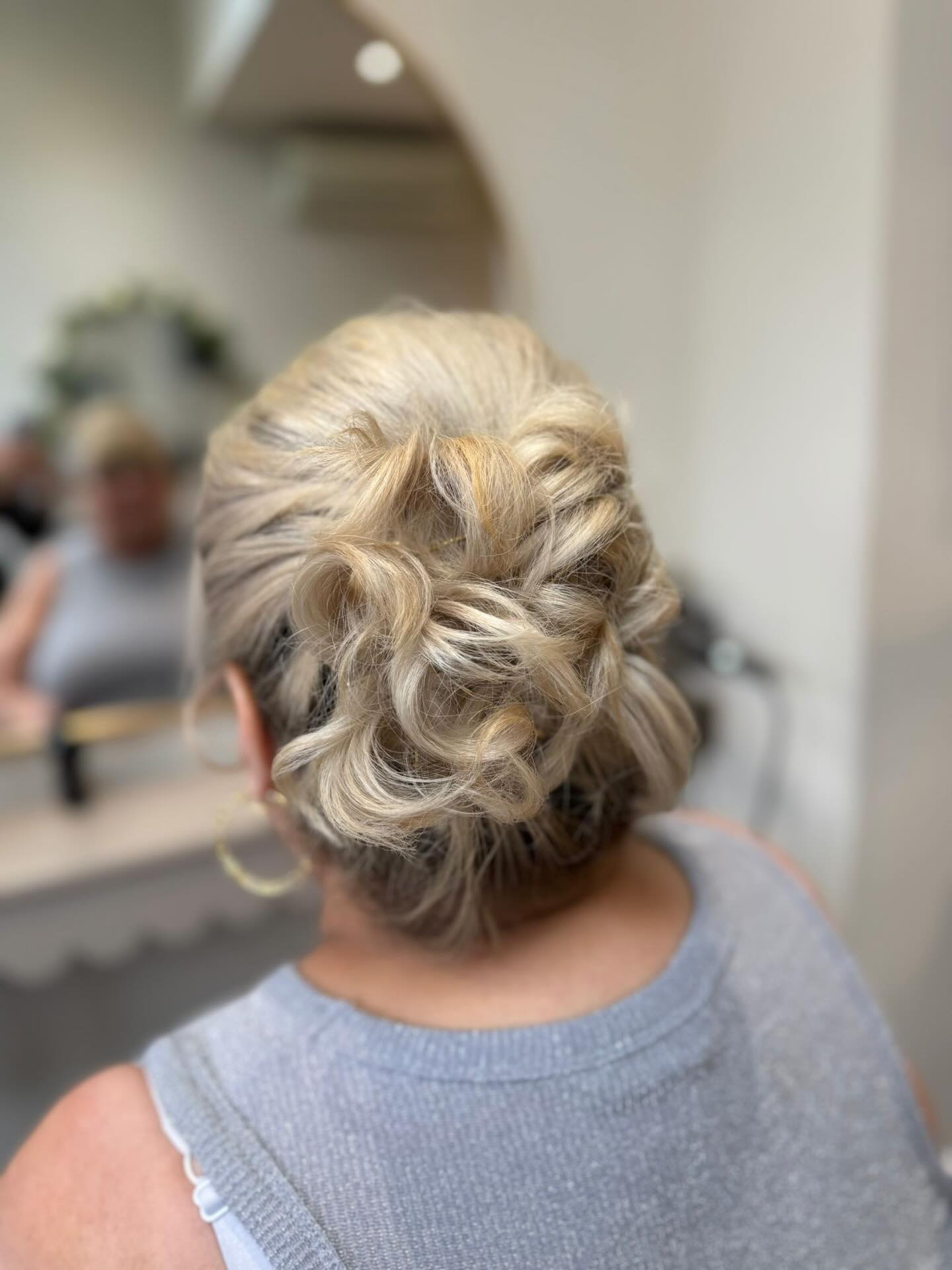 A quick trial for an up do for an event next month done by Ruby x