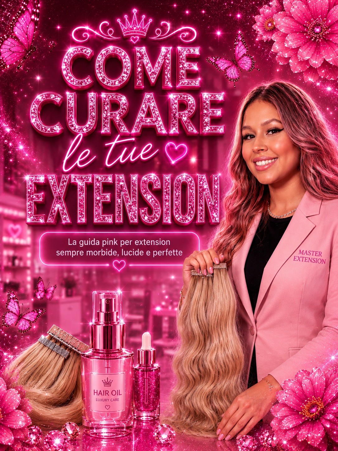 Come curare le extension capelli veri e mantenerle morbide, lucide e bellissime nel tempo ✨
In questo carosello ho raccolto tutti i consigli più importanti che do ogni giorno alle mie clienti per prenderti cura al meglio delle extension capelli veri senza rovinarle.
Troverai:
• la spazzola corretta da utilizzare
• come fare lo shampoo nel modo giusto
• perché il termoprotettore è fondamentale
• crema al cocco e impacchi nutrienti
• temperatura giusta della piastra
• l’olietto perfetto per sigillare e idratare le punte
Le extension capelli veri hanno bisogno delle giuste attenzioni per restare naturali, morbide e luminose più a lungo.
Salva questo post per averlo sempre a portata di mano 💕 #extensioncapelliveri #curaextension #prodottiextension #capelli #extensioncapelliveri