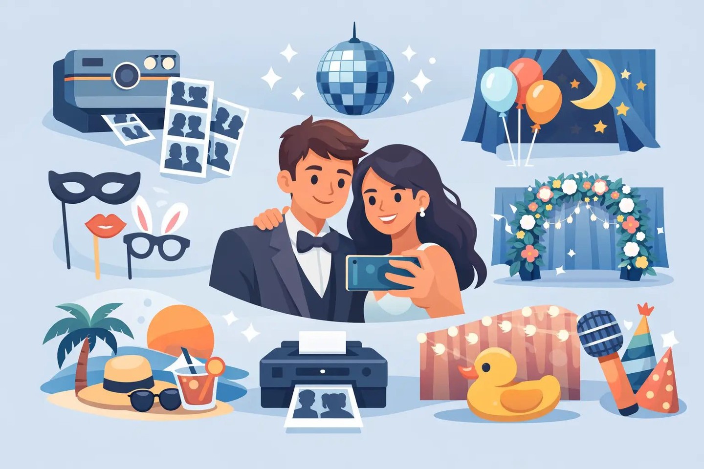 Prom is already a full-on moment—why settle for a photo booth that feels generic? Here are 12 proms photo booth ideas designed to look fresh, get everyone laughing, and capture the kind of photos you’ll actually want to keep. From sleek setups to guest-involved themes, these concepts bring big event energy while keeping the presentation polished. Perfect for prom committees, parents, and hosts who want fun that photographs beautifully from every angle. #PromIdeas #PhotoBooth #PromNight #EventPlanning #WestMidlands #EventEntertainment #MemoryMaking #PartyDecor