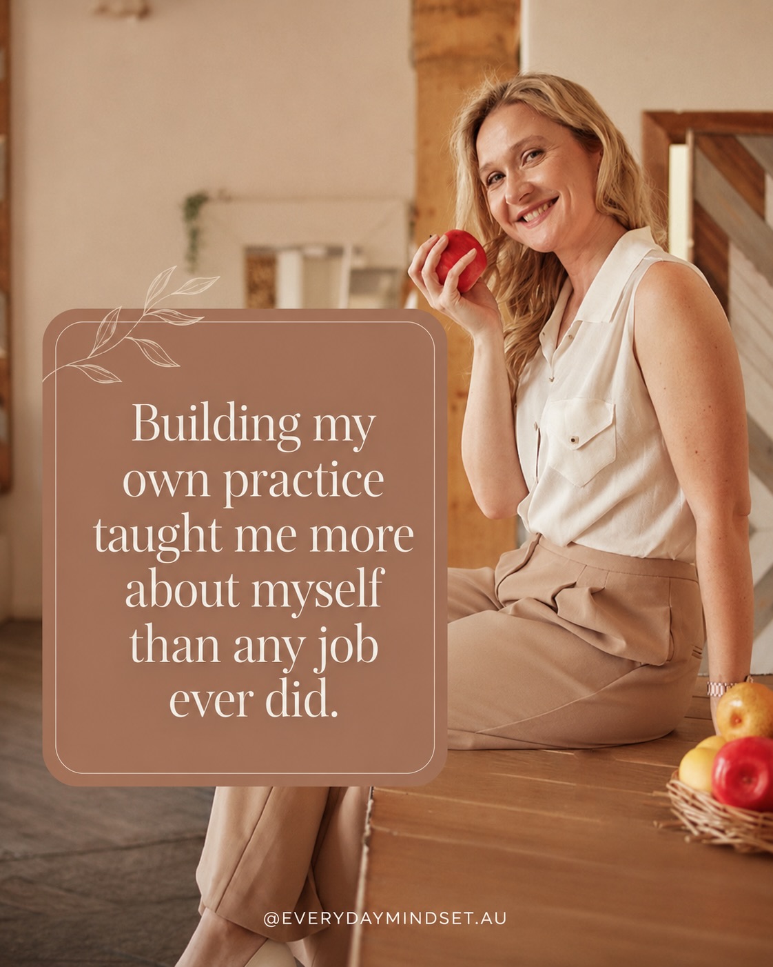 When I started building my own practice, I knew I would need to learn new things.
What I didn’t realise was how much of that learning would be internal.
Without the structure of a role, a manager, or a team around me in the same way, I’ve had to learn how to lead myself.
How to stay focused.
How to keep going when doubt appears.
How to be visible.
How to rest without guilt.
How to notice what needs to change without turning it into self-criticism.
And I’m still learning.
This is something I see so often in growth and healing too. We think we need to be harder on ourselves in order to change, but often, the opposite is true.
When we can see ourselves clearly without judgement, we create the safety needed for real change.
That’s the kind of space I believe in — one where you are supported to understand yourself more deeply, reconnect with your own inner resources, and move forward in a way that feels true to you.
If you’re in your own season of growth, I hope this reminds you that you don’t have to criticise yourself into becoming better.
#MindsetShift #InnerWork #PersonalGrowthJourney #HypnotherapyAustralia #BreathworkFacilitator