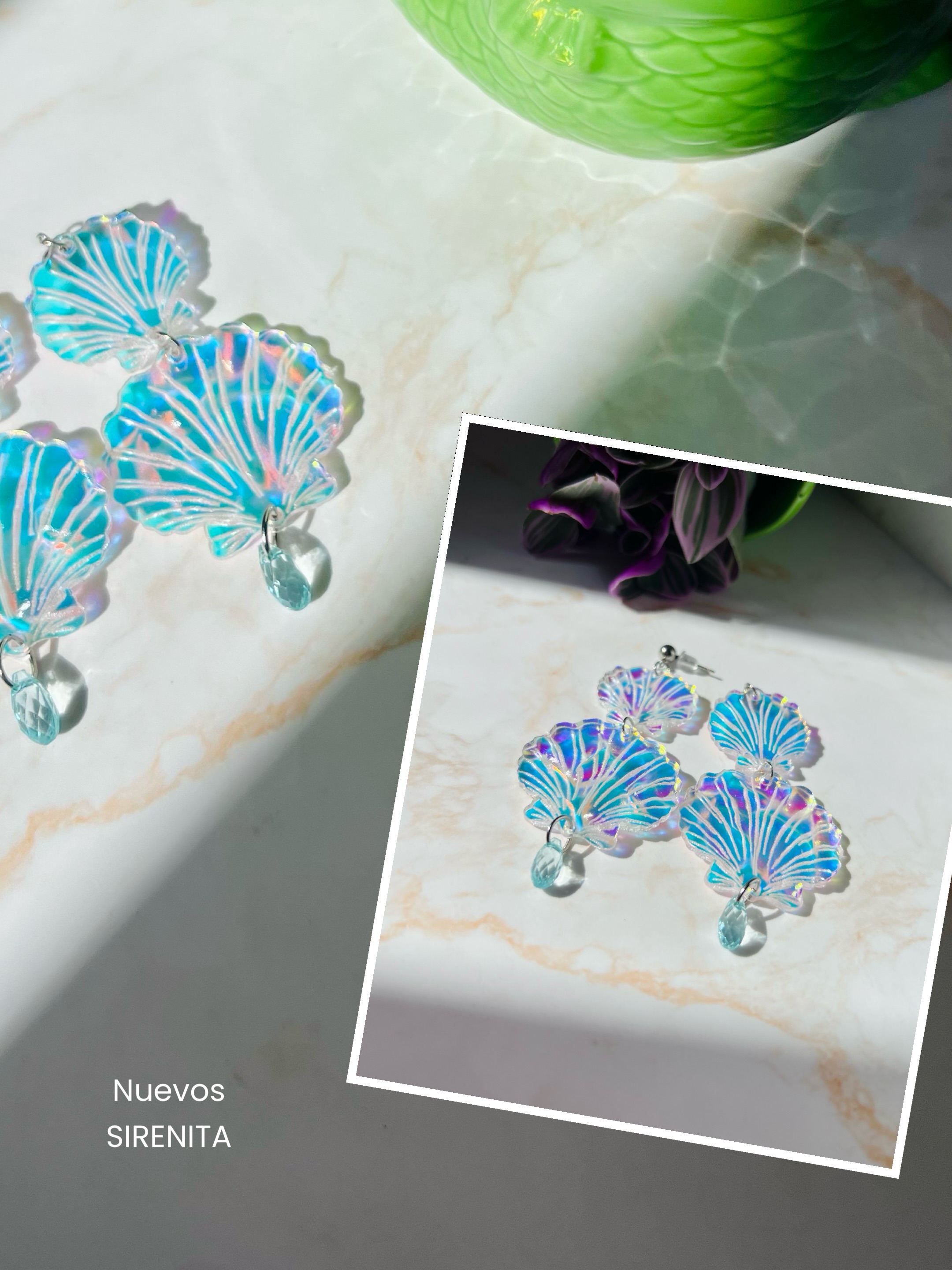 Por fin han llegado los nuevos Sirenita 🐚🧜🏻♀️
Son brillantes y perfectos.
¿A que te están poniendo ojitos? 😏
#sirenita #conchas #festival