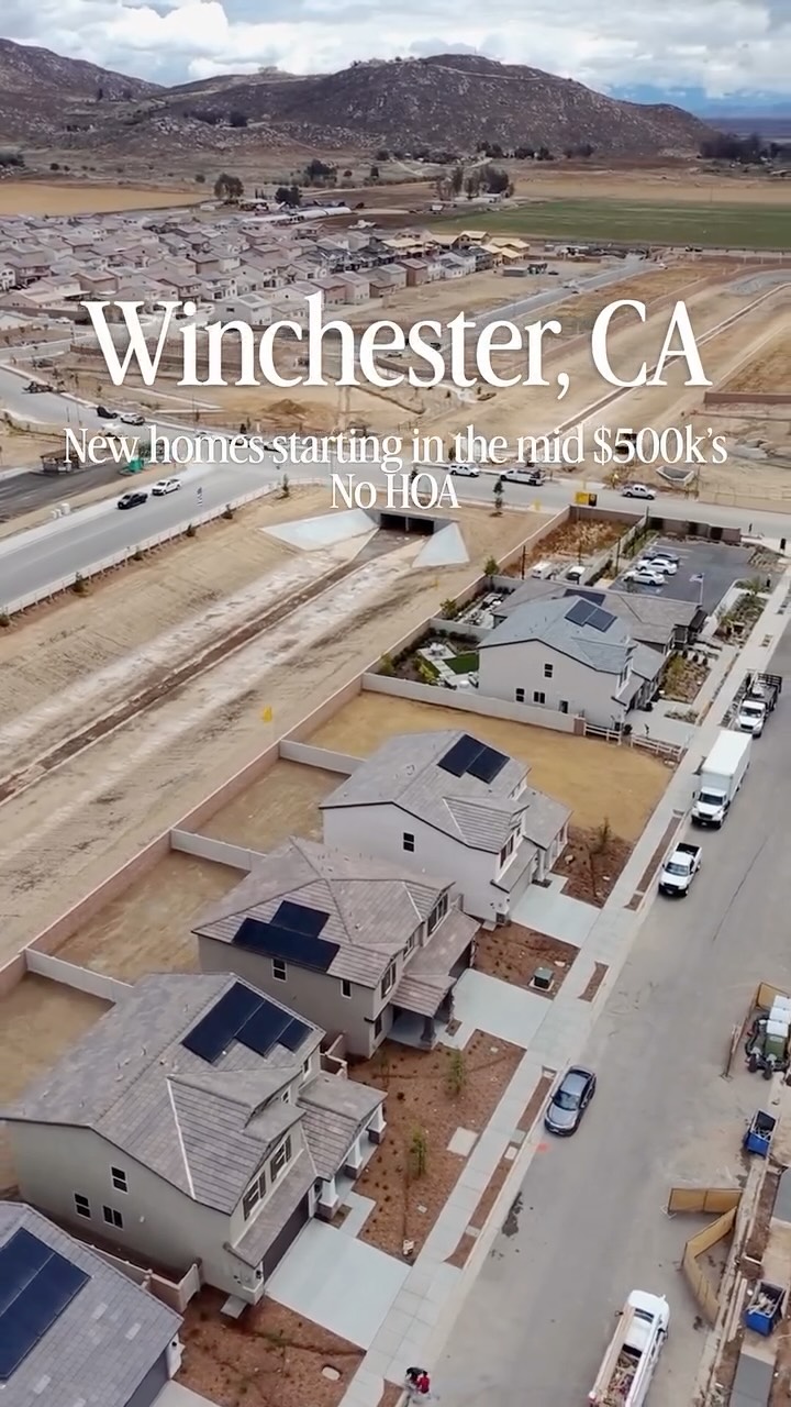 New construction homes in Winchester starting in the mid $500Ks with builder incentives available right now toward lowering your interest rate and helping with closing costs š
These new homes in Winchester offer spacious floor plans, modern layouts, and community amenities that are hard to find at this price point in Southern California.
⢠š” Single-story + two-story homes available
⢠š ~1,470 to 2,763 sq ft floor plans
⢠šļø 3 to 5 bedroom options
⢠šļø Select homes with lofts + dens
⢠š« No HOA
⢠š³ Basketball court, softball field, soccer fields, playgrounds + picnic areas
⢠š Average lot sizes over 5,600 sq ft
If youāre looking for new construction in Winchester, Temecula Valley real estate, Inland Empire homes for sale, or affordable new homes in Southern California, this community is definitely worth checking out.
And remember, if youāre planning to visit a new construction community, always bring your RealtorĀ® with you on your first visit š
Comment āPINEā for pricing, floor plans, builder incentives, and current availability.
Follow me for more home tours, new communities, hidden gems, and all things living in Orange County, Temecula, and San Diego.
All information is reliable but should be independently verified
Marketed By:
Catherine Kim | REALTORĀ®
Real Broker
California Real Estate License 02035547
Catherine Kim
(951) 725-1587
Cathy@catherinekimre.com
Southern California real estate agent
DRE 02035547
Real Broker
#winchesterhomes #winchesterca #newconstructionhomes #temeculavalleyhomes#inlandempirerealestate southerncaliforniahomes homesforsalenewhomesforsale moveuphome familyhome dreamhomebuilderincentives firsttimehomebuyer househuntingtemecularealestate murrietahomes californiarealestaterealtorlife luxuryhomesca explorepage reelsinstagramasianrealtor koreanrealtoR