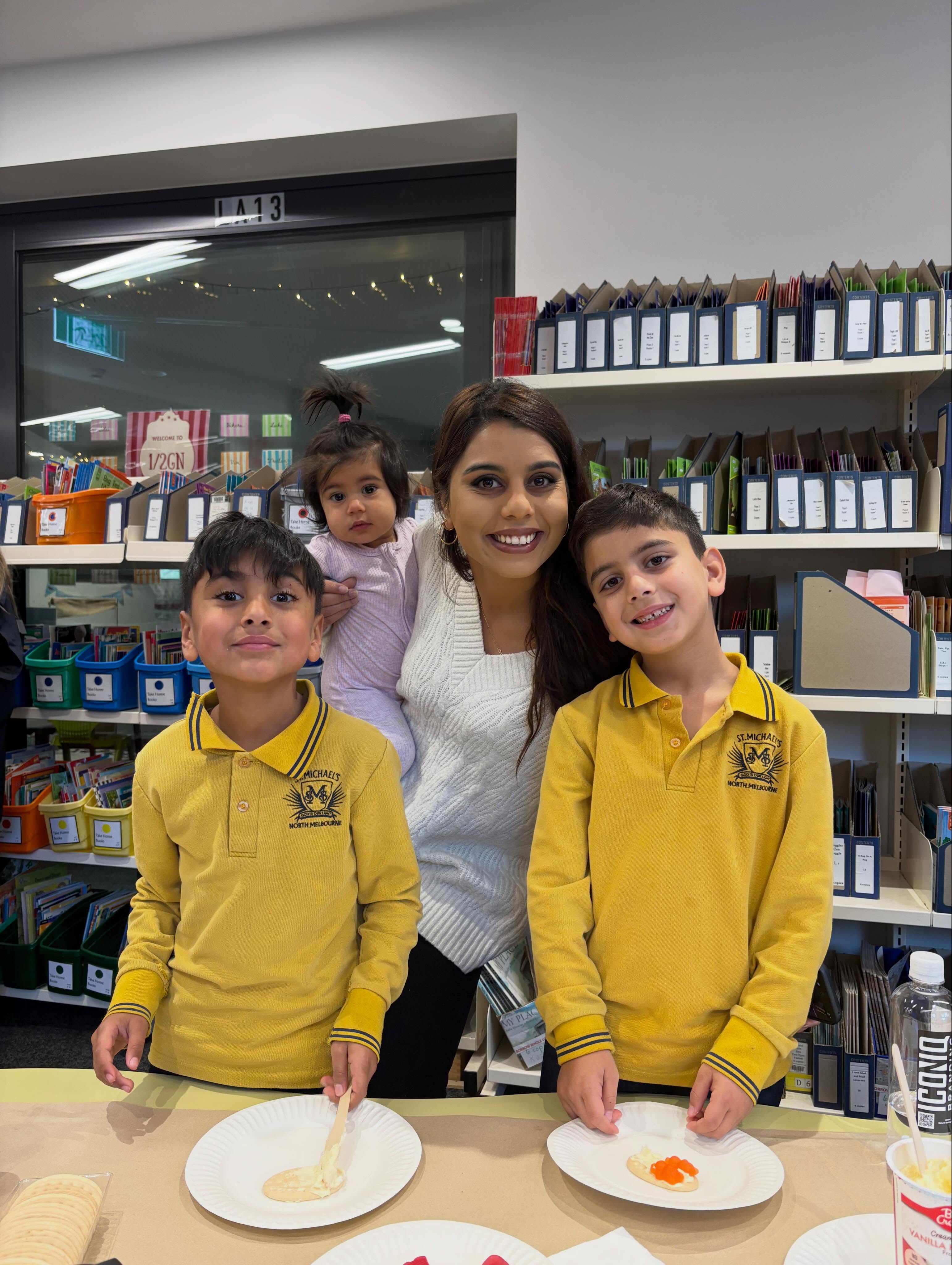 Happy Mother’s Day to all the wonderful mums in our St. Michael’s community 💐
Today we celebrate the mothers who nurture, guide and love so generously. We also hold in our hearts those who are missing their mums and we honour the amazing women and caregivers who step in, stand beside and lovingly play the role of “mum” in so many different ways.
Thank you to everyone who joined us for our Mother’s Day event on Friday. It was such a beautiful morning gathering together as a community and it was so special to see families enjoying hands on activities with their children.
A huge thank you to the mums and dads from our P&F who helped at the Mother’s Day stall this year. The children absolutely loved visiting and choosing something special for the mum figure in their lives. Your support made it a wonderful success 💛
We hope all families enjoy precious time together today and have a joyful and restful day. 💕