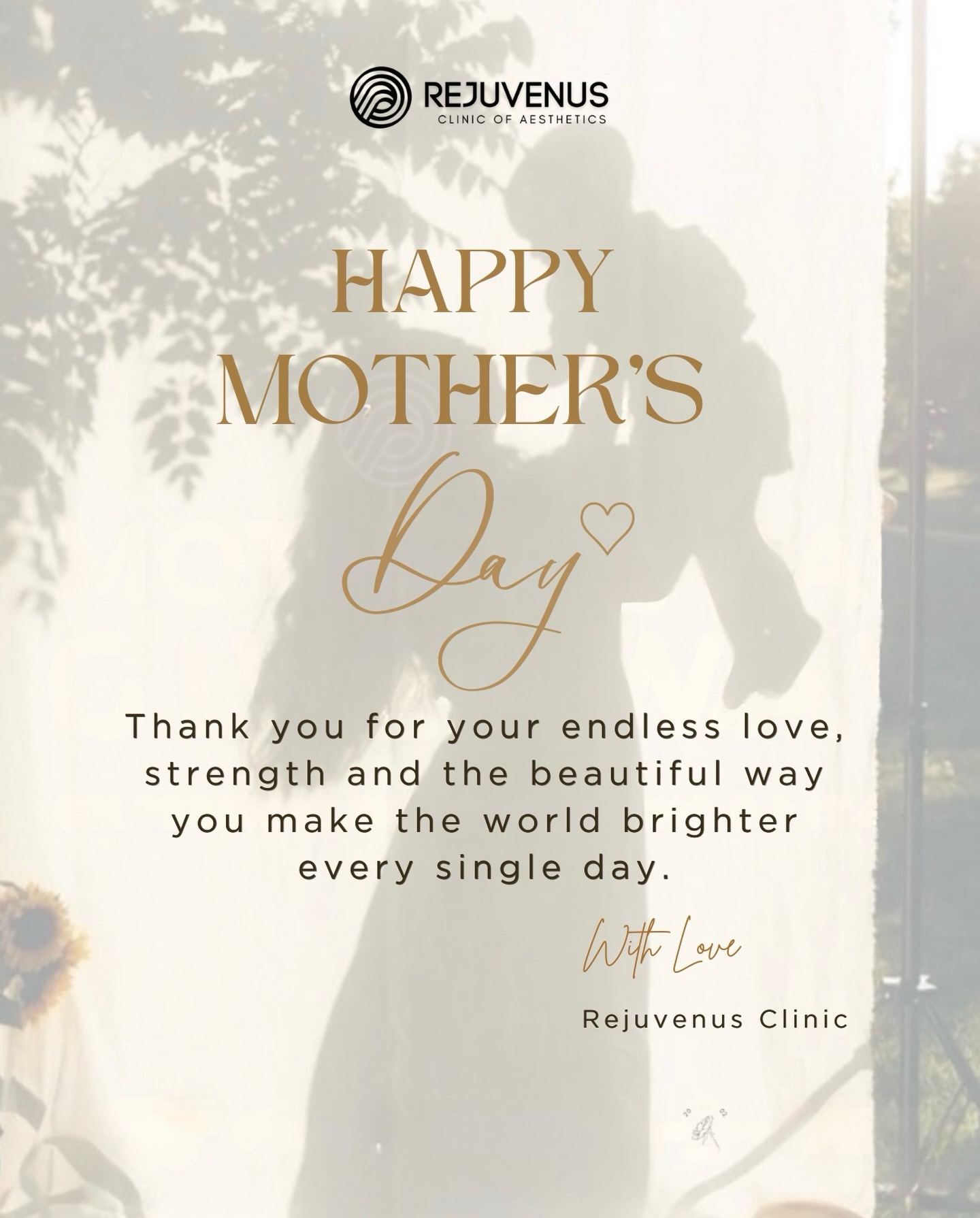 Happy Mother’s Day to all the incredible moms 🫶
Thank you for your endless love, strength, care, and for the beautiful way you make the world brighter every single day.
Today we celebrate you, your kindness, your beauty and everything you do for your families and loved ones. ✨
With love,
Rejuvenus Clinic
_____________
𝐂𝐨𝐧𝐭𝐚𝐜𝐭:
📞 647.615.0223
📲: info@rejuvenusclinic.ca
🖥: www.rejuvenusclinic.ca
📍3130 Bathurst St, Toronto
🔗:WhatsApp ⤵️
https://wa.me/message/ZLBZ7RB3PVMZM1
.
.
.
#rejuvenusclinic #rejuvenusclinicca #happymothersday❤️ #mothersday #happymothersday skincare selfcare selflove booktoday